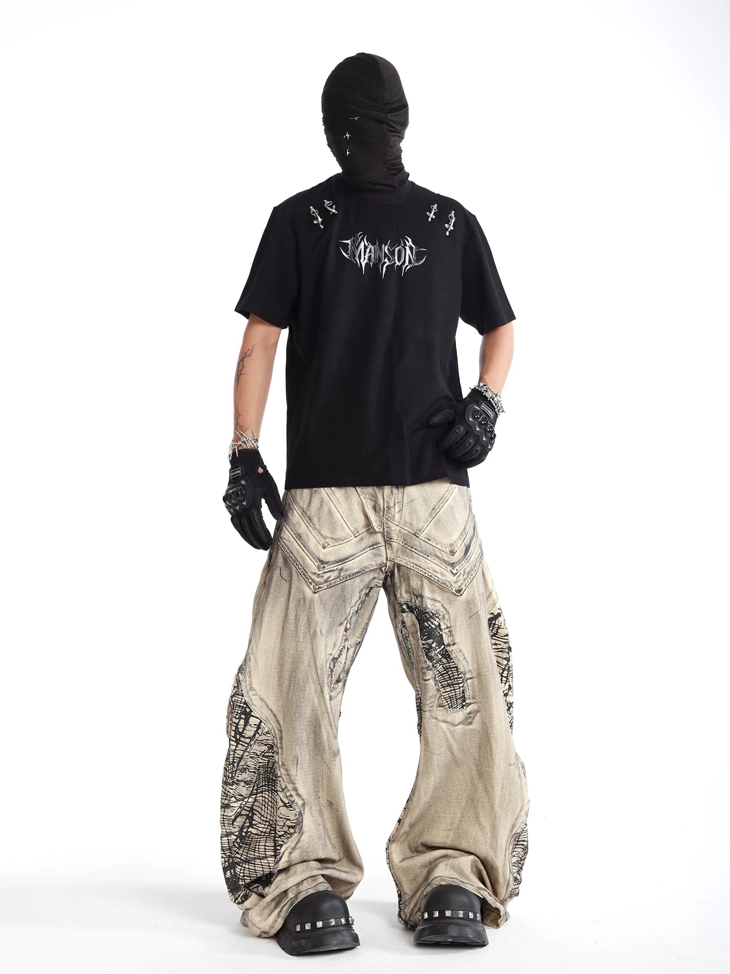Fossil Vein Barrel Jeans