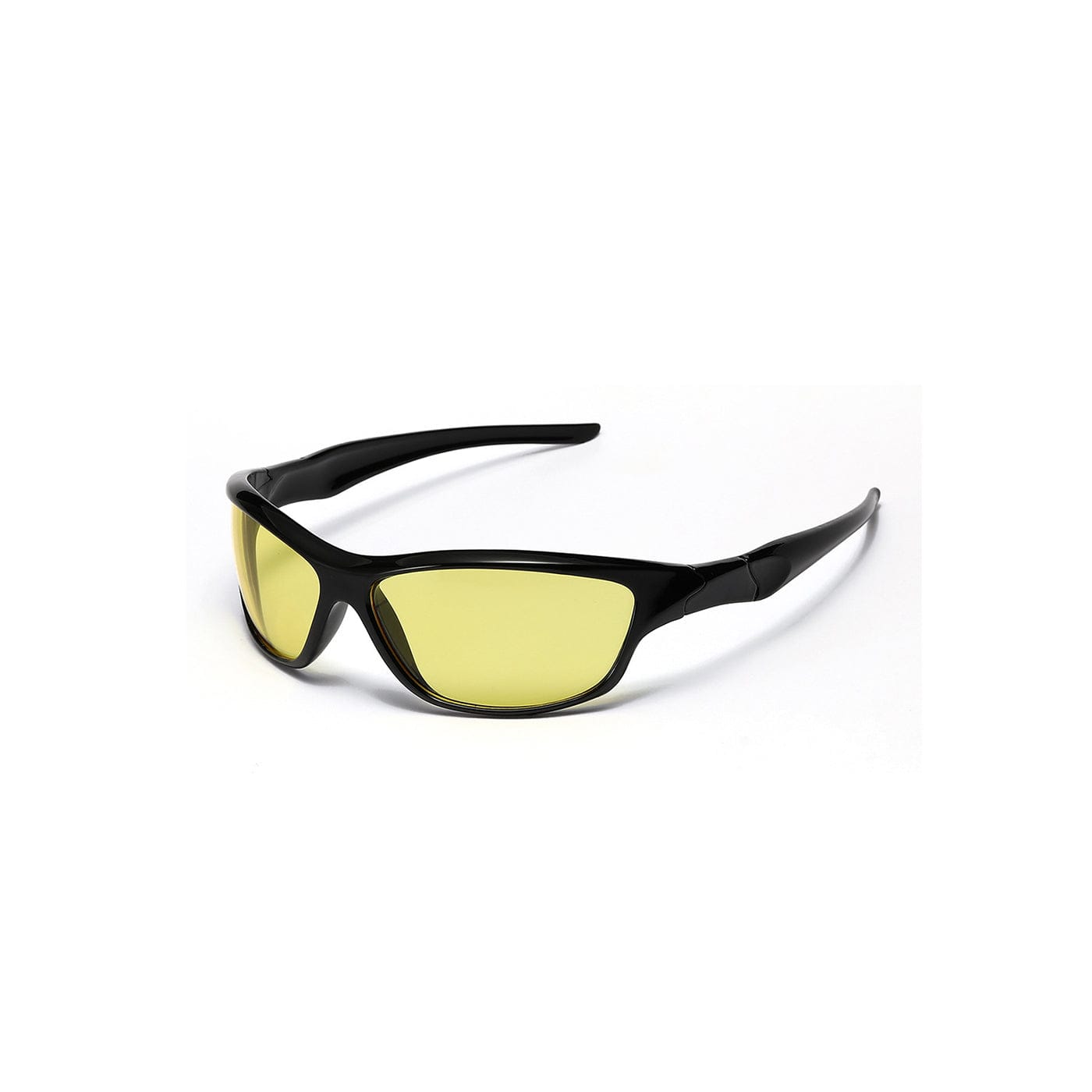 Sculpted Wraparound Sport Sunglasses - view 5