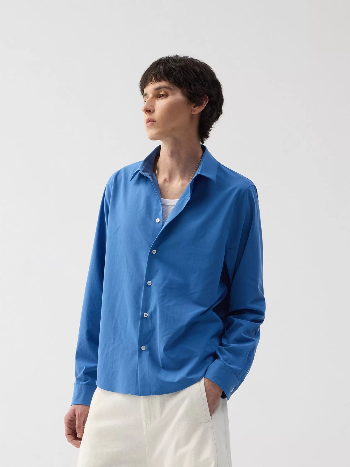 Caspian Minimal Long-Sleeve Shirt