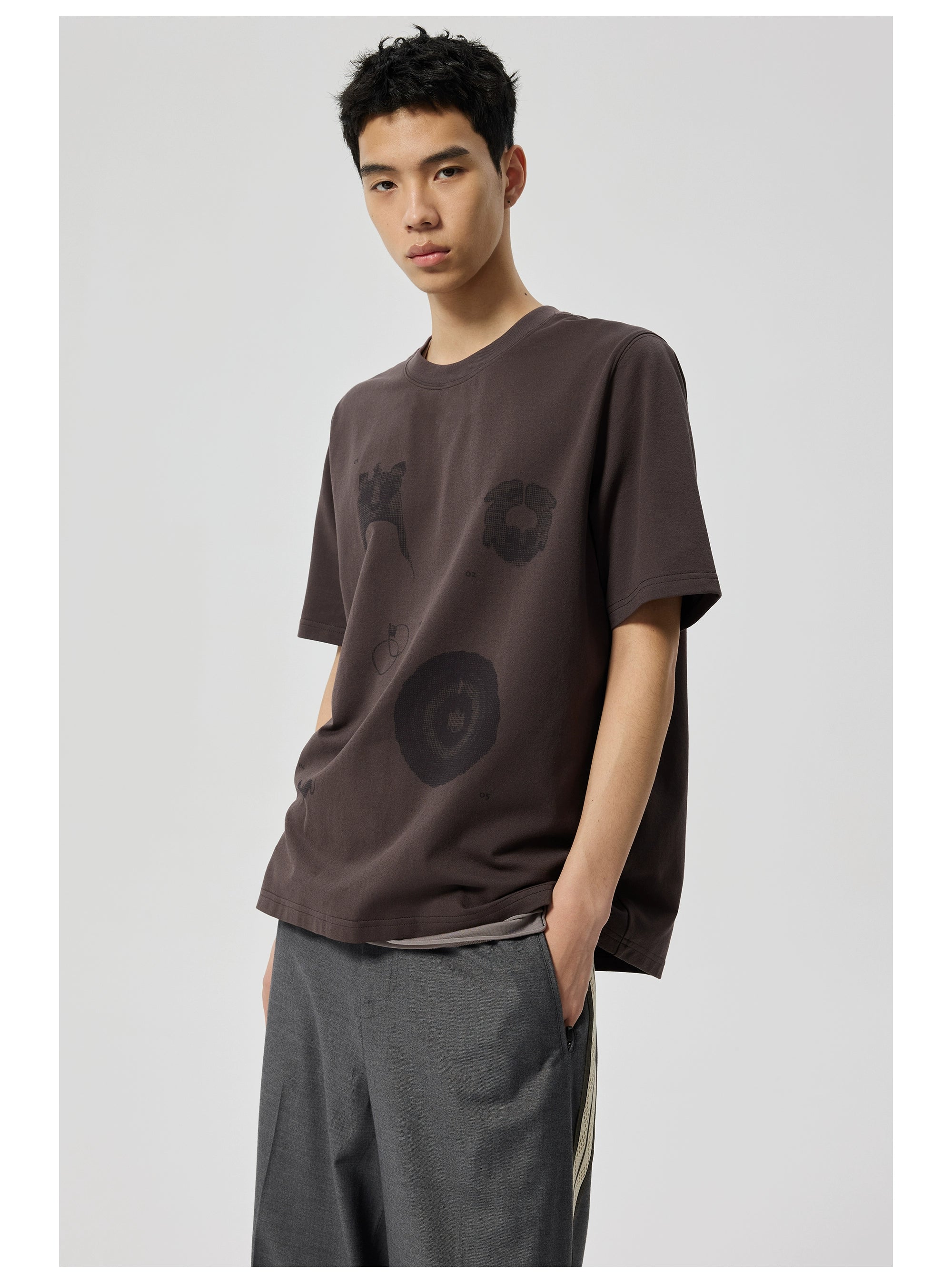 Graphic Print Breathable T-Shirt