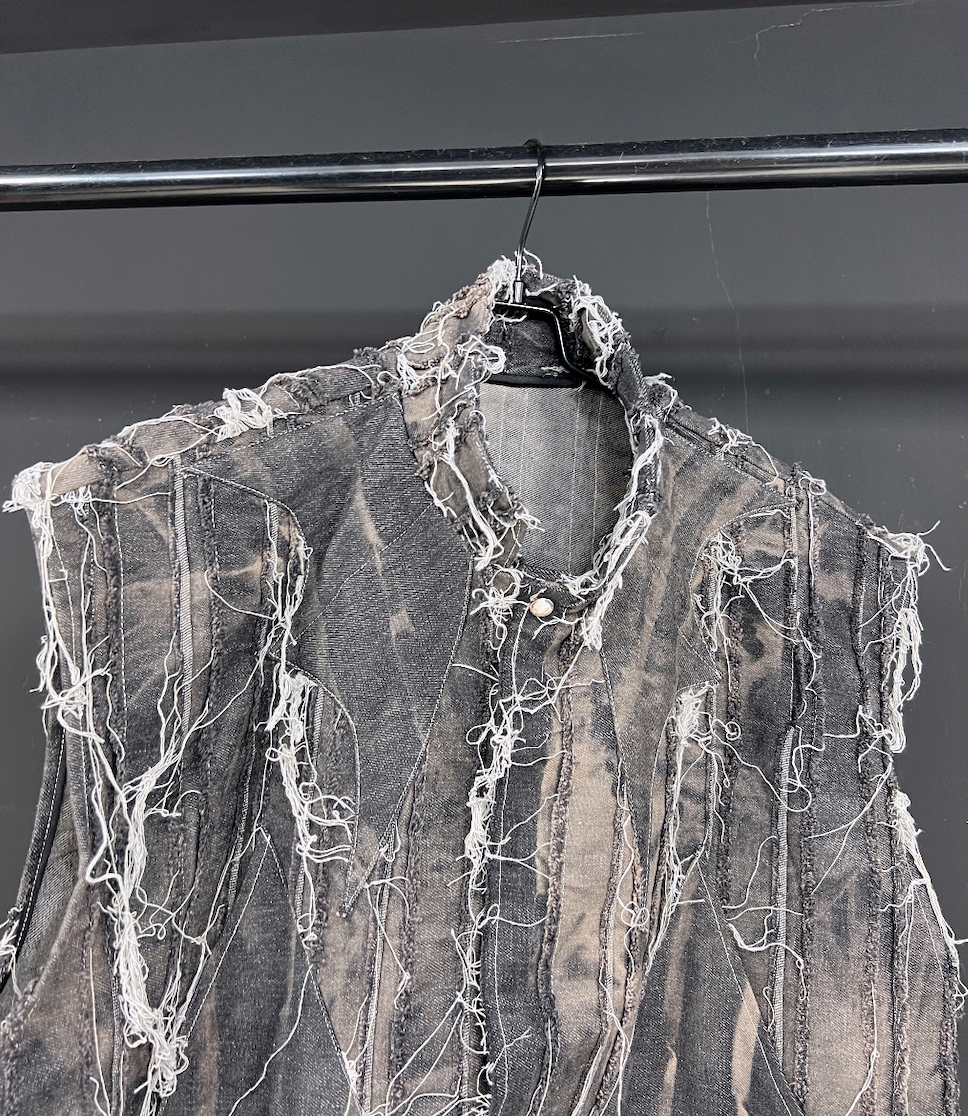 Wraith Web Shredded Sheer Vest