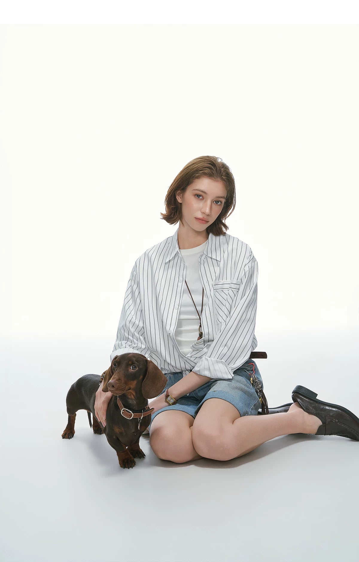 Coastline Vertical Stripe Easy Shirt