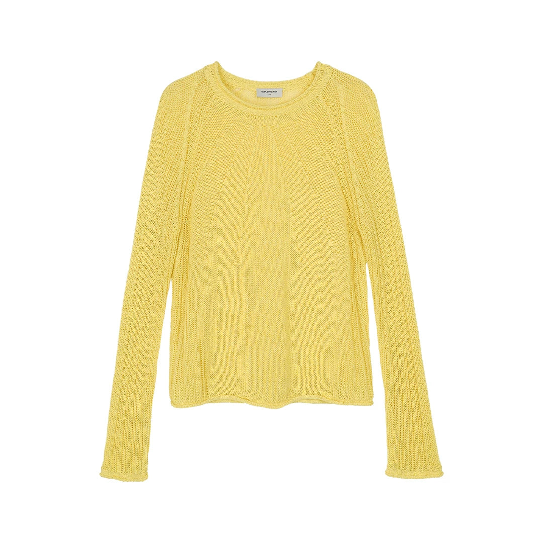 Sunmesh Sheer Knit Sweater