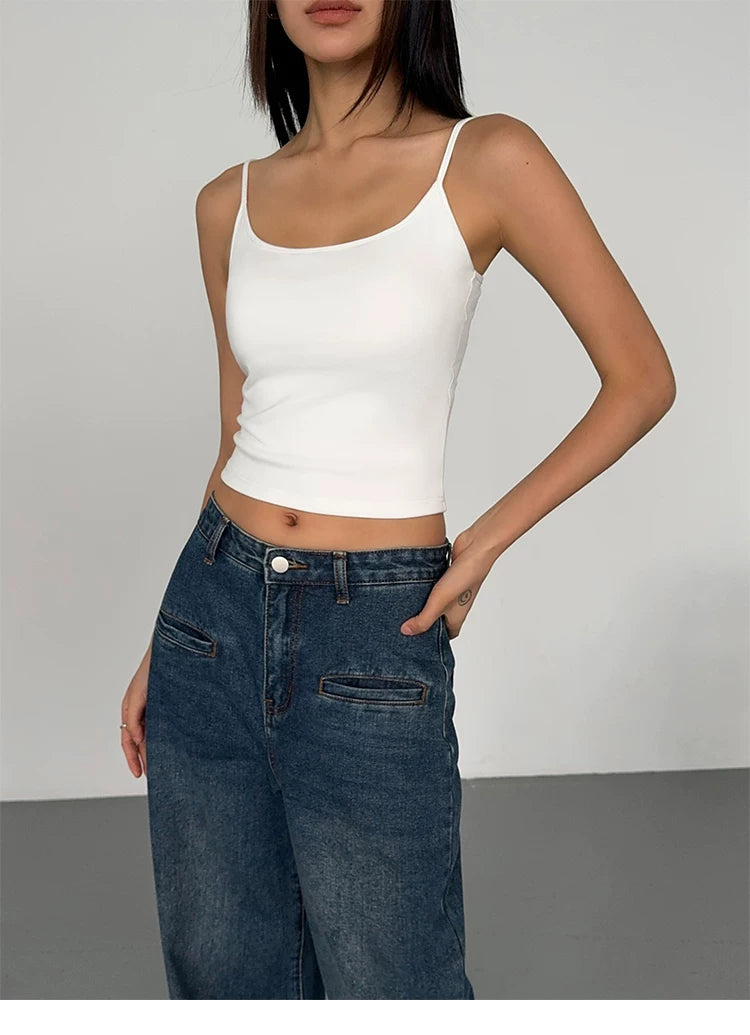 Rhythm Basics Fitted Cami Crop Top