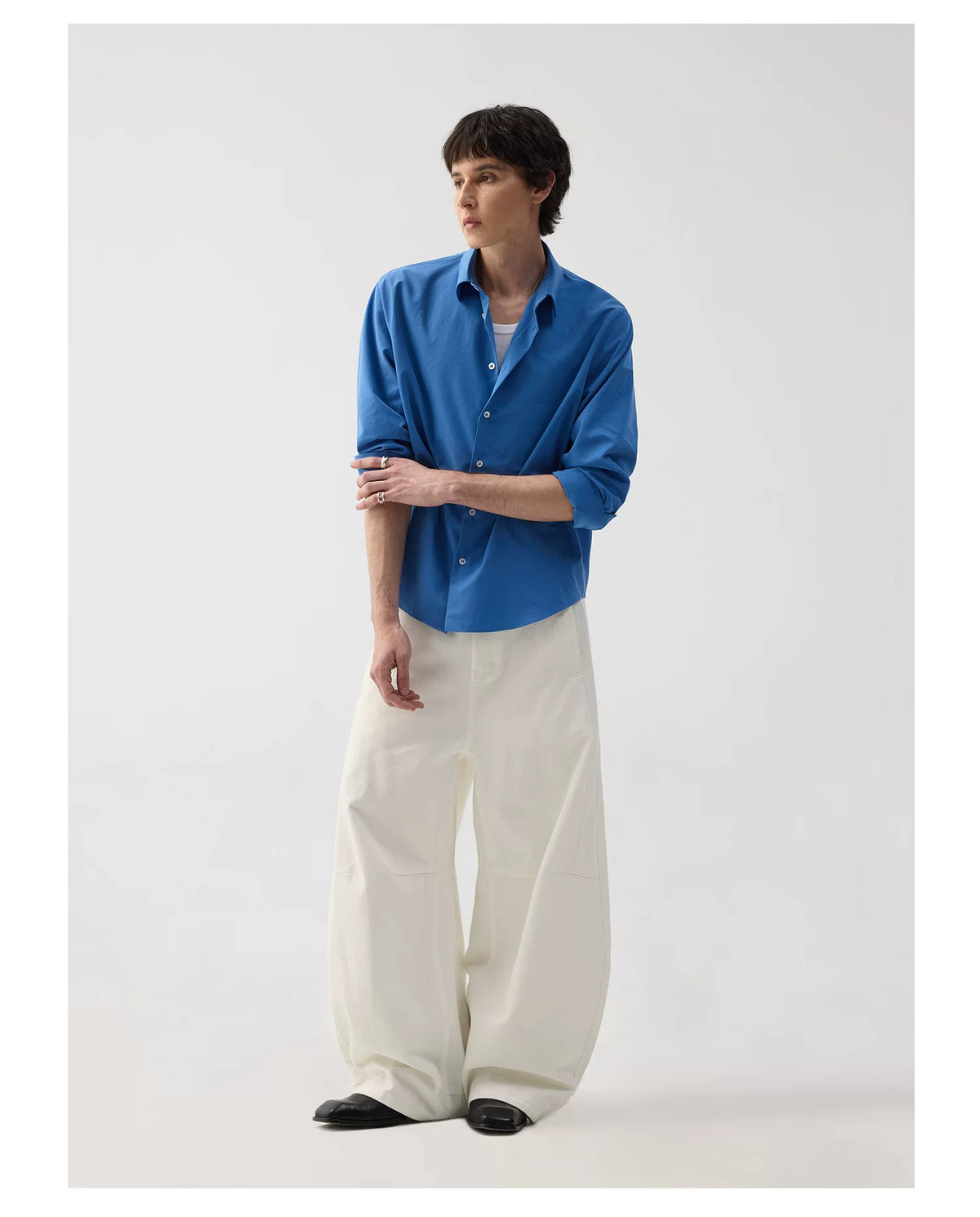 Caspian Minimal Long-Sleeve Shirt