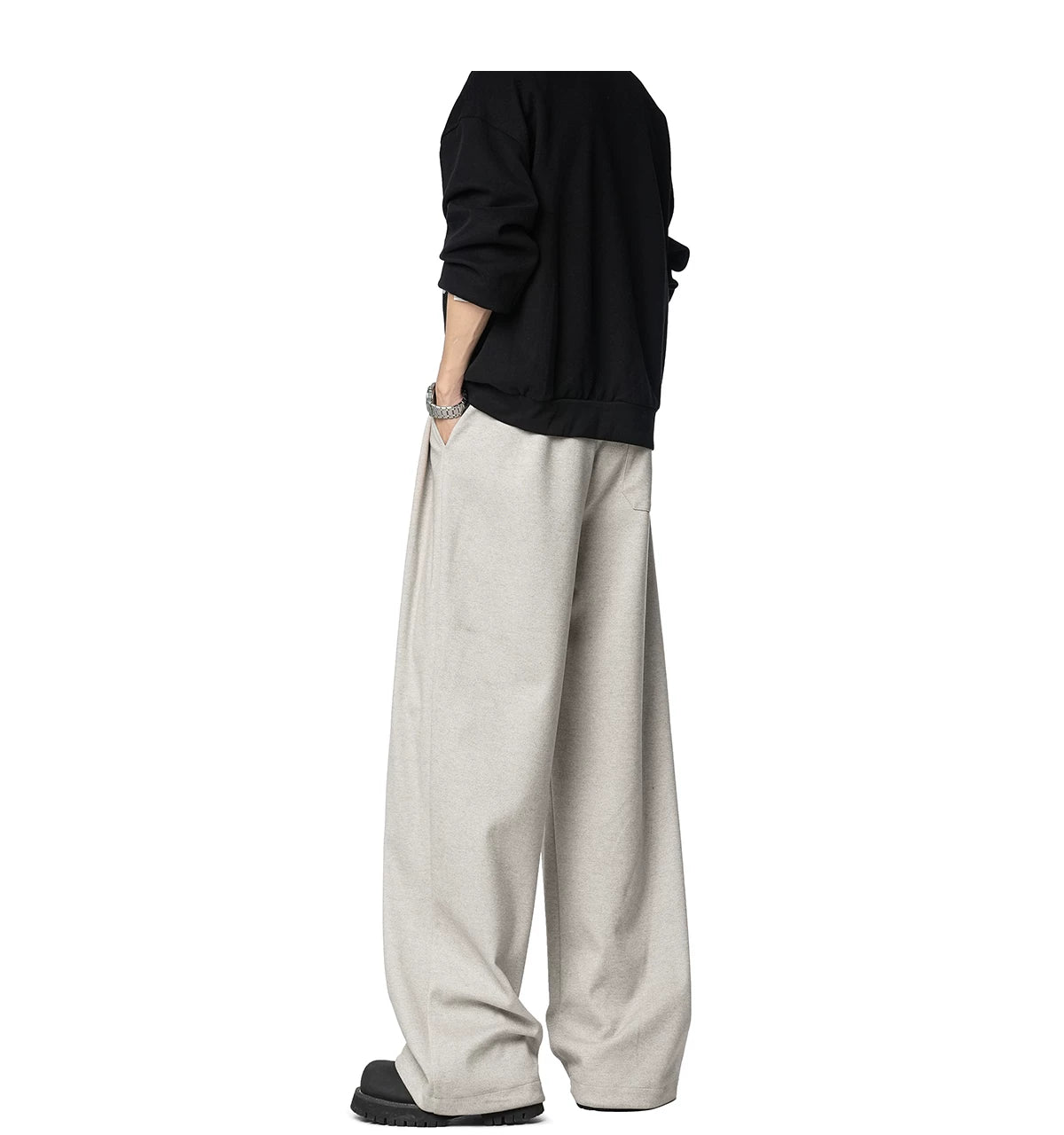 Cafe Scholar Woolwide Trousers