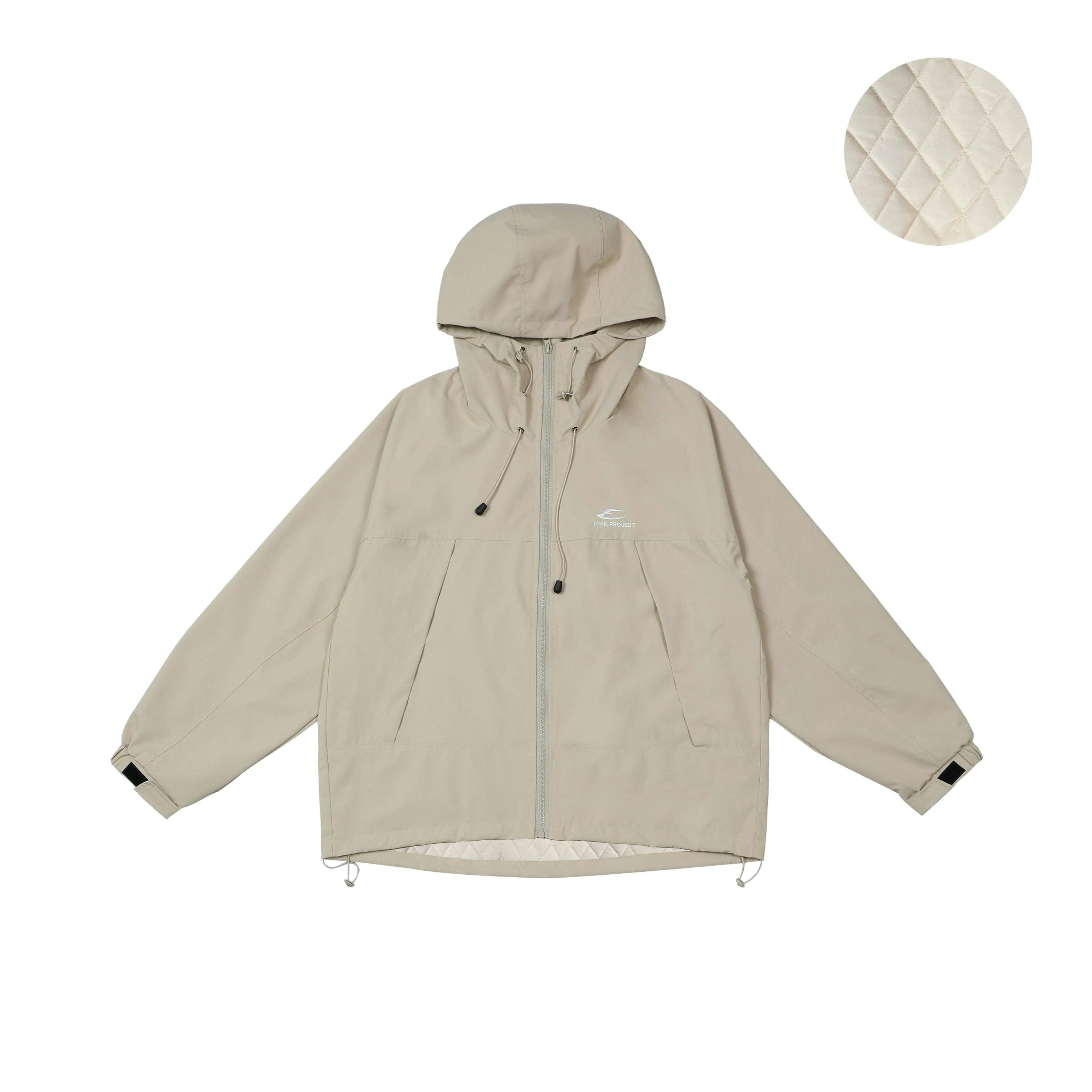 Ezek O'Neill sudadera con capucha de gran tamaño negro - chaqueta con cremallera creciente para mujeres con logotipo y capucha con cordón