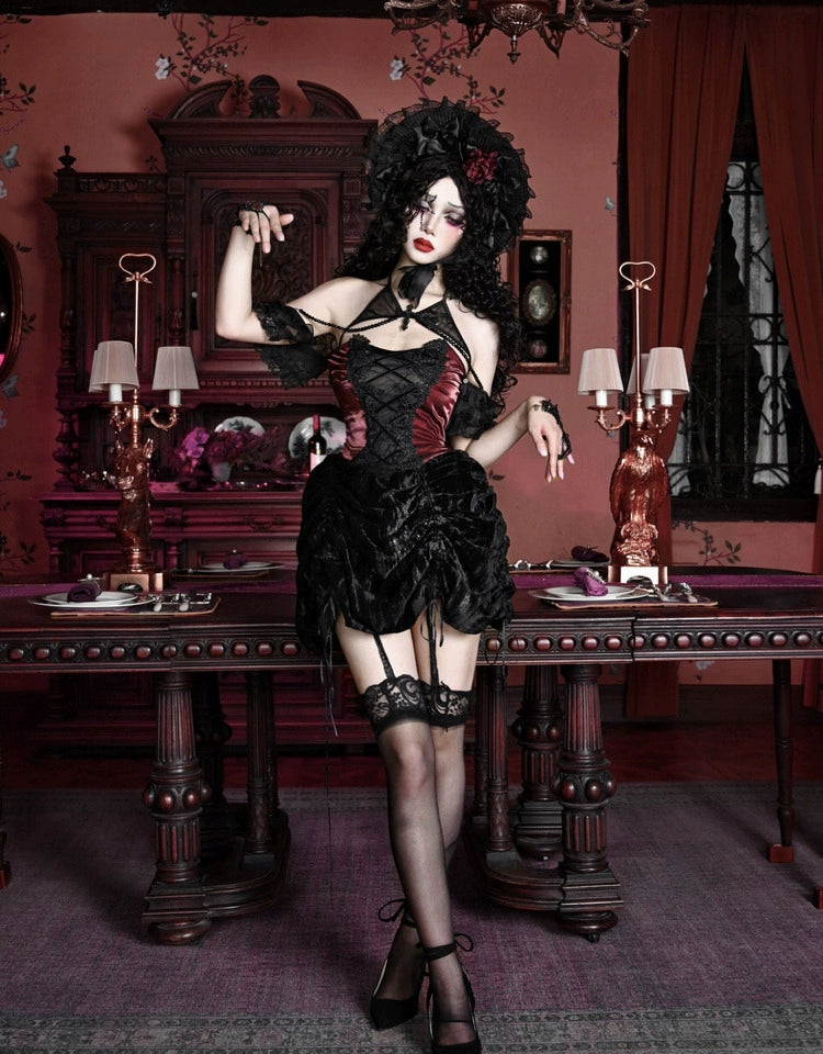 Gothic Victorian Corset Dress