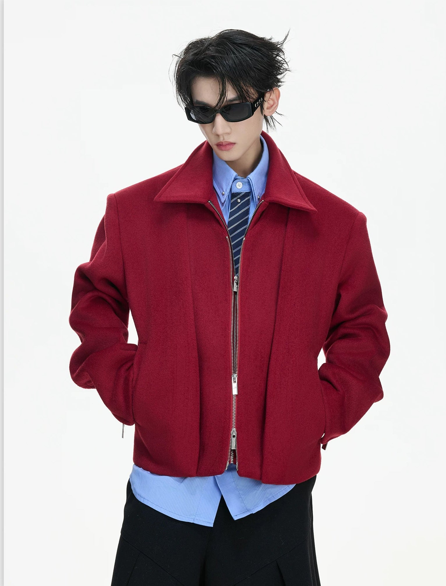 Drift Double-Zip Sculpted Jacket