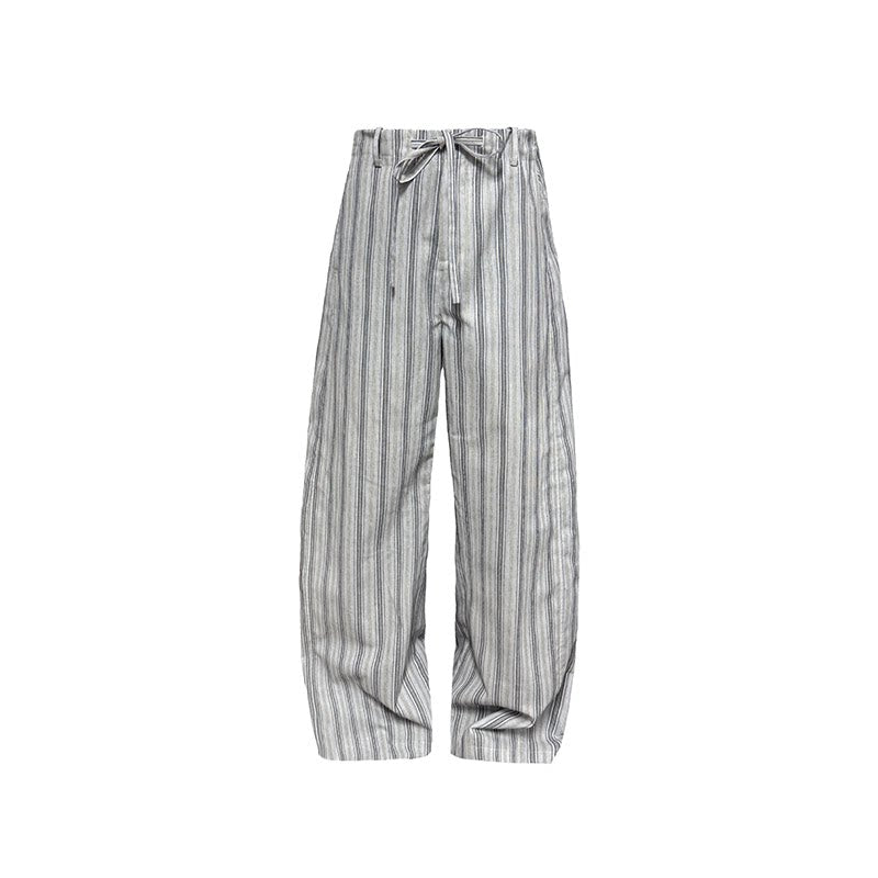Striped Relaxed Drawstring Lounge Pants