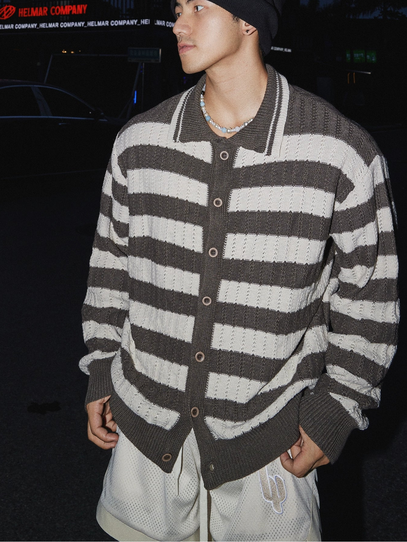 Breeze Striped Cardigan