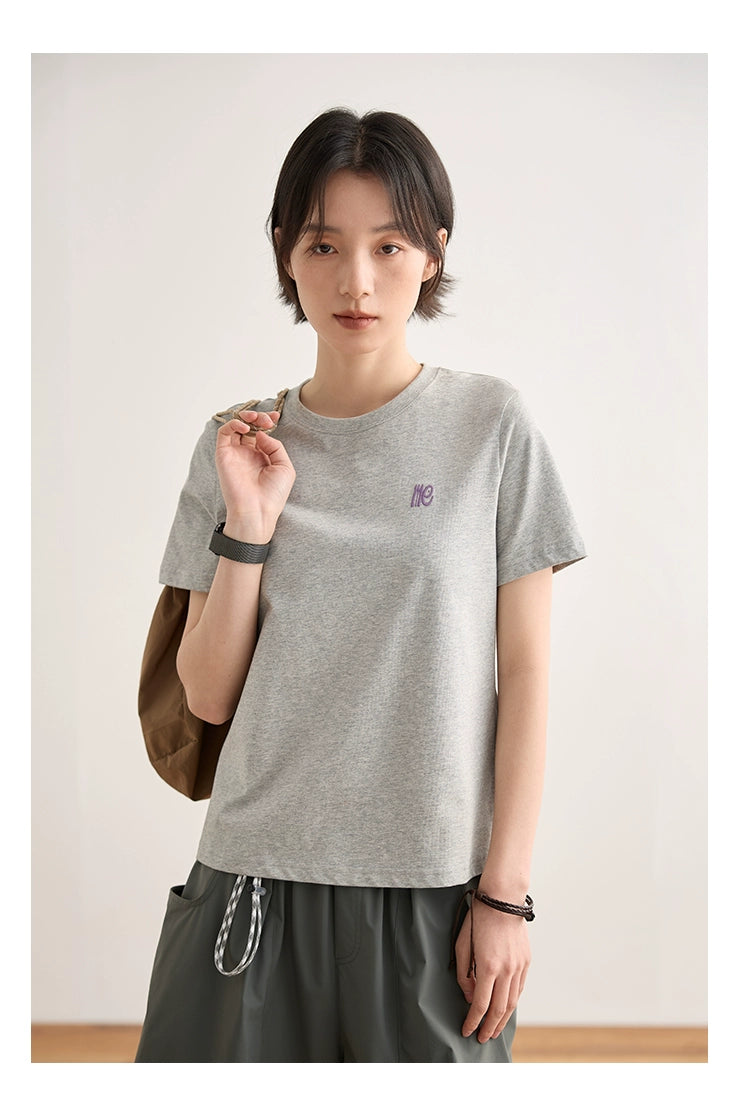 Octopusme T-shirt de logo minimaliste