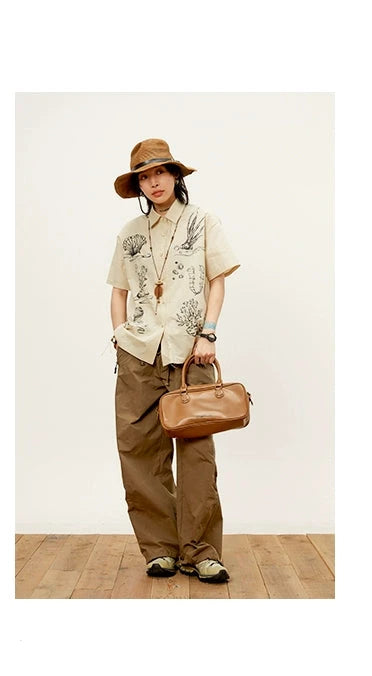 Octopusme Marine Life Print Shirt