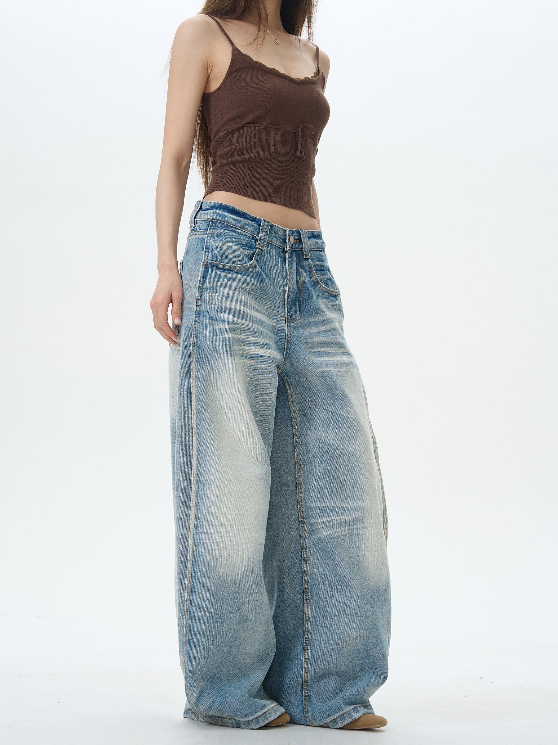 Baggy Wide Leg Jeans