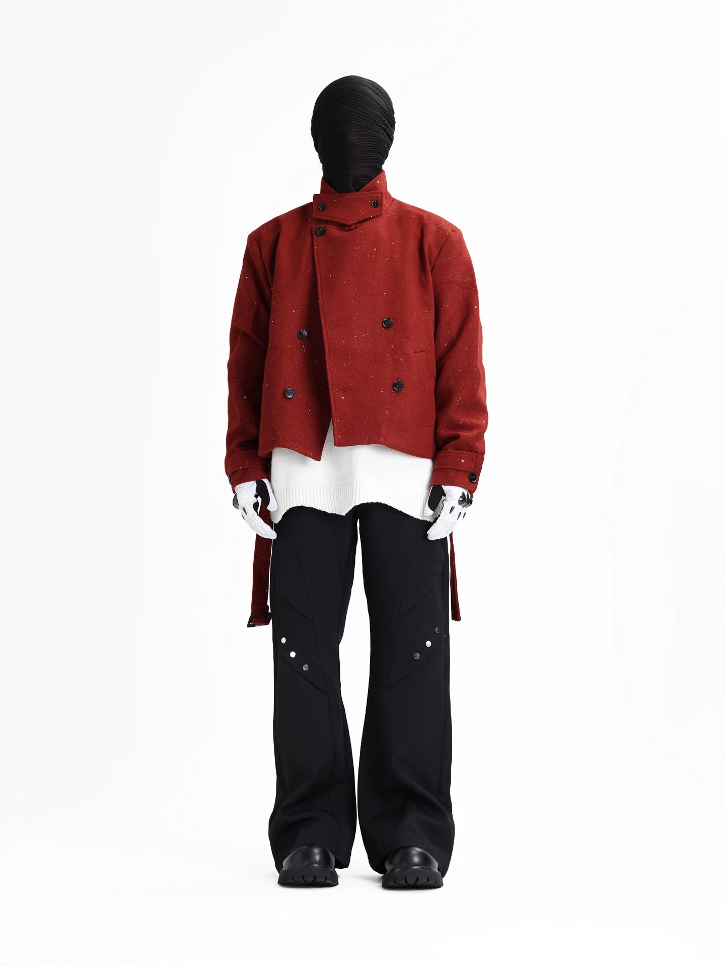 Ember Speckled Officer Coat