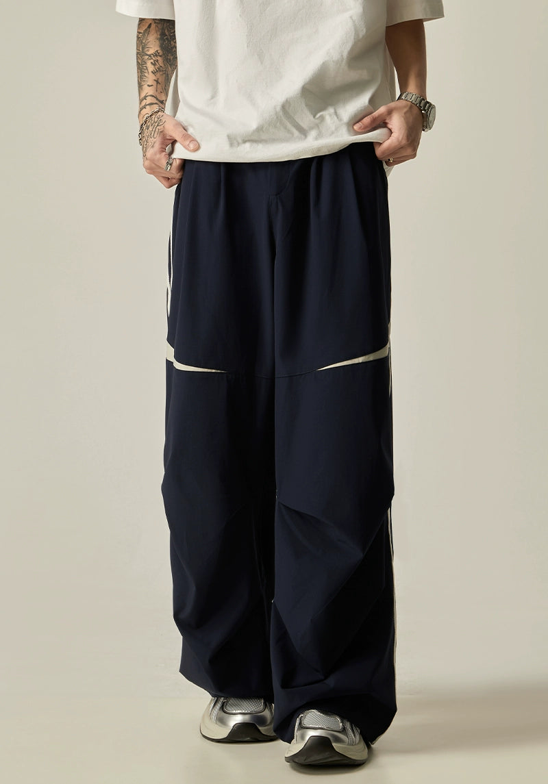 Midnight Stream Double-Stripe Track Pants