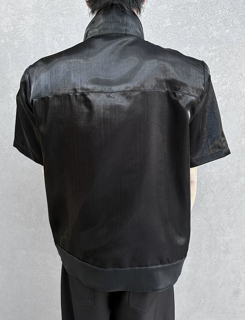 Midnight Vortex Moto Shirt
