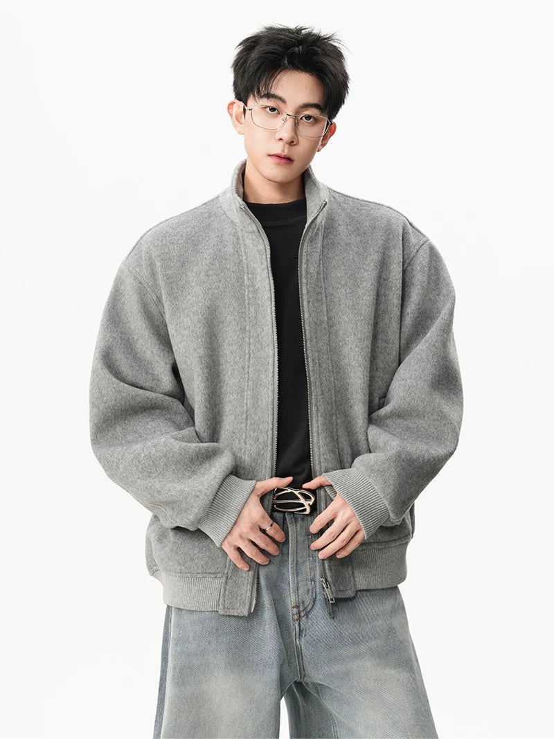 Steelcloud Wool Zip Bomber