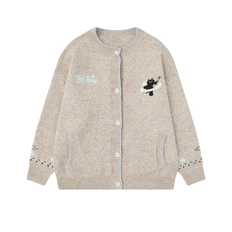 Moonlight Kitty Knit Cardigan