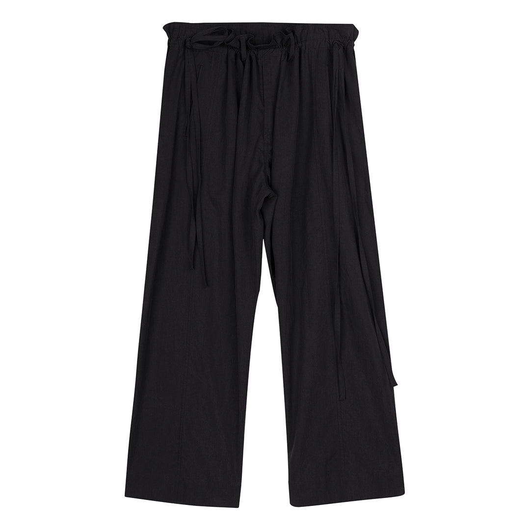 Six-Pocket Pleated Kendo Pants