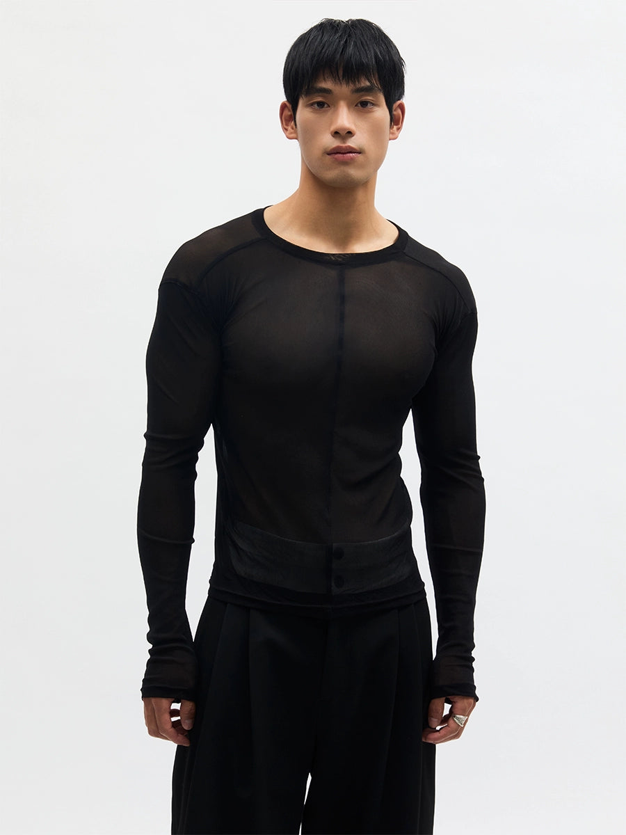 VeilForm Sheer Second-Skin Tee
