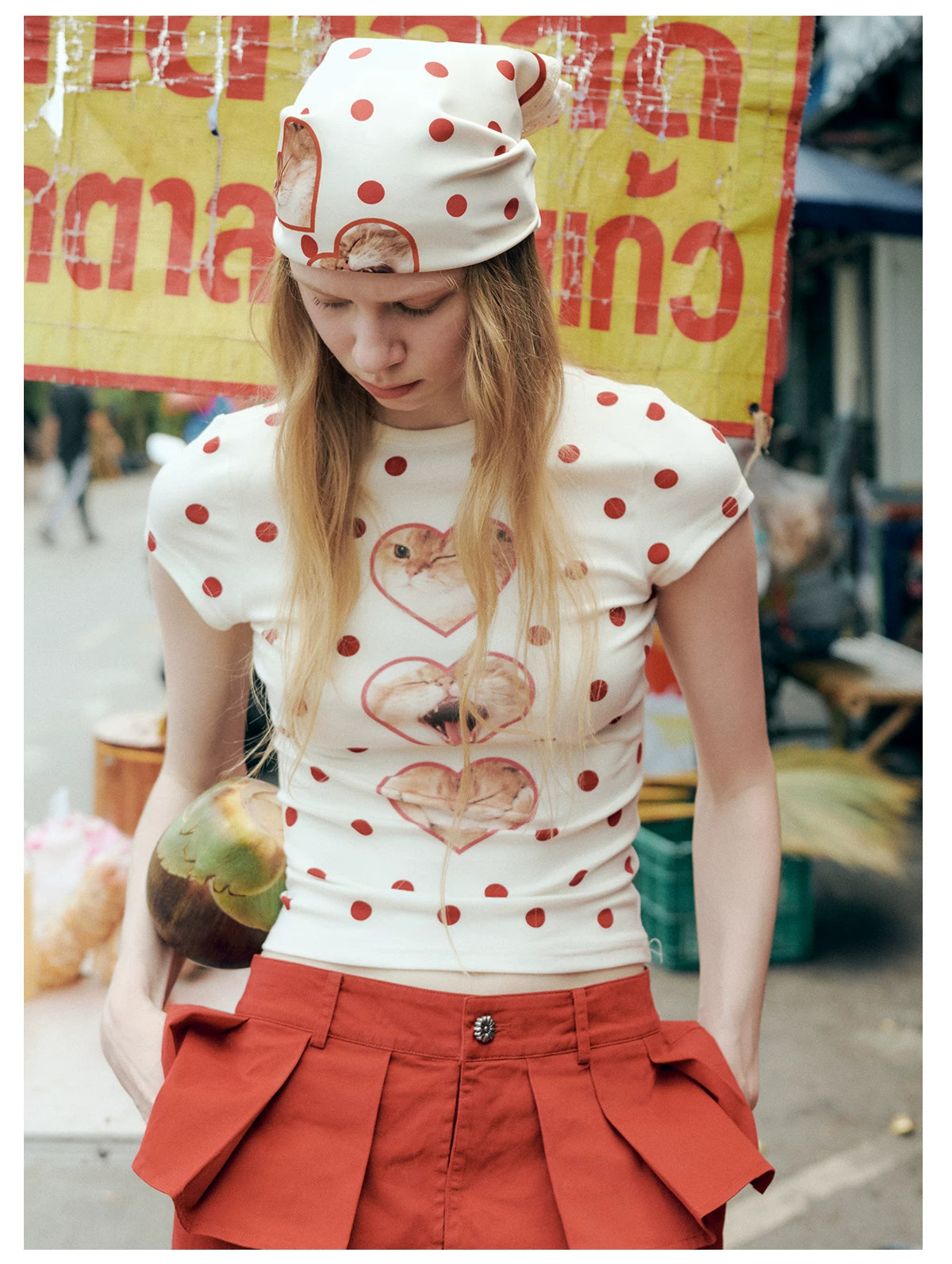 Heartfelt Whisker Dots Tee