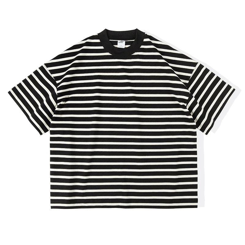 Monoline Striped Box Tee