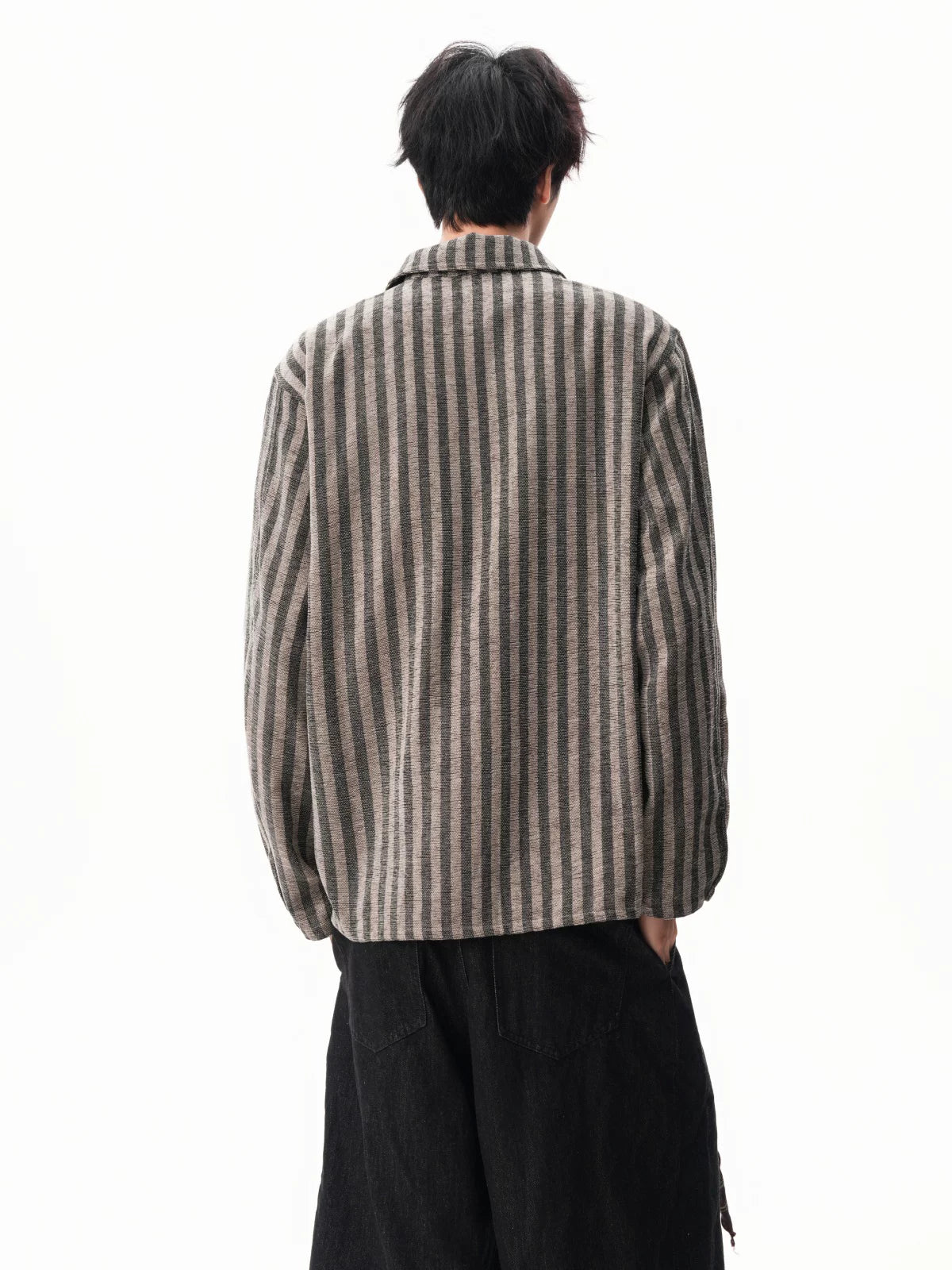 Hazel Loom Textured Stripe Shirt