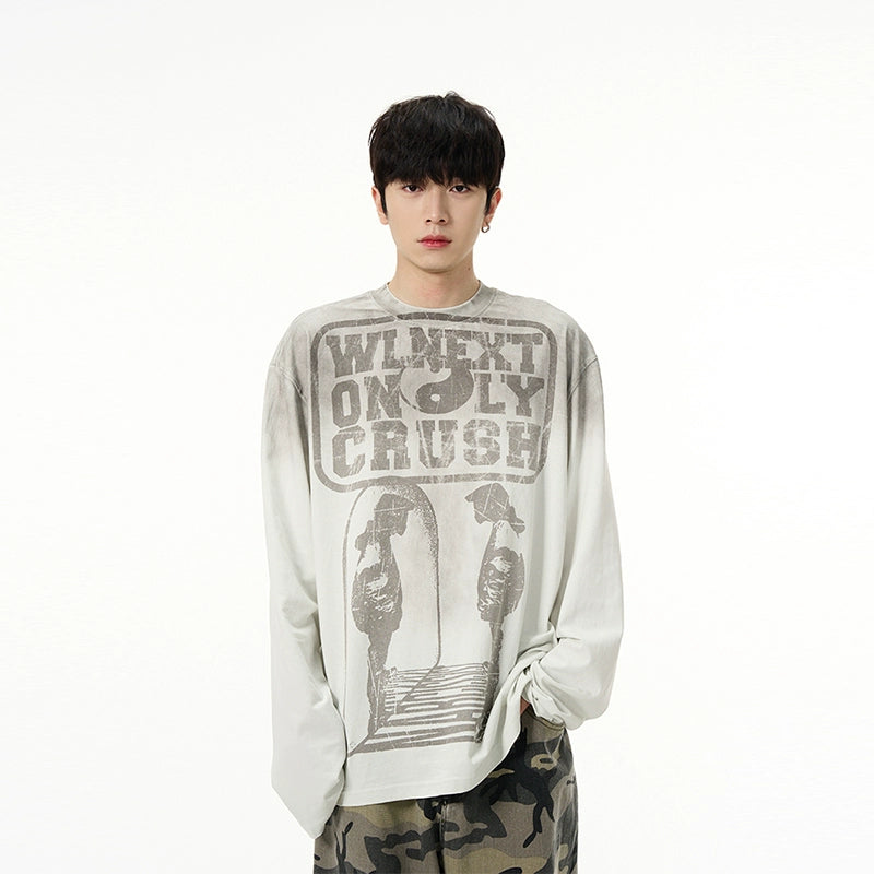 Yin Yang Crush Graphic Sweatshirt