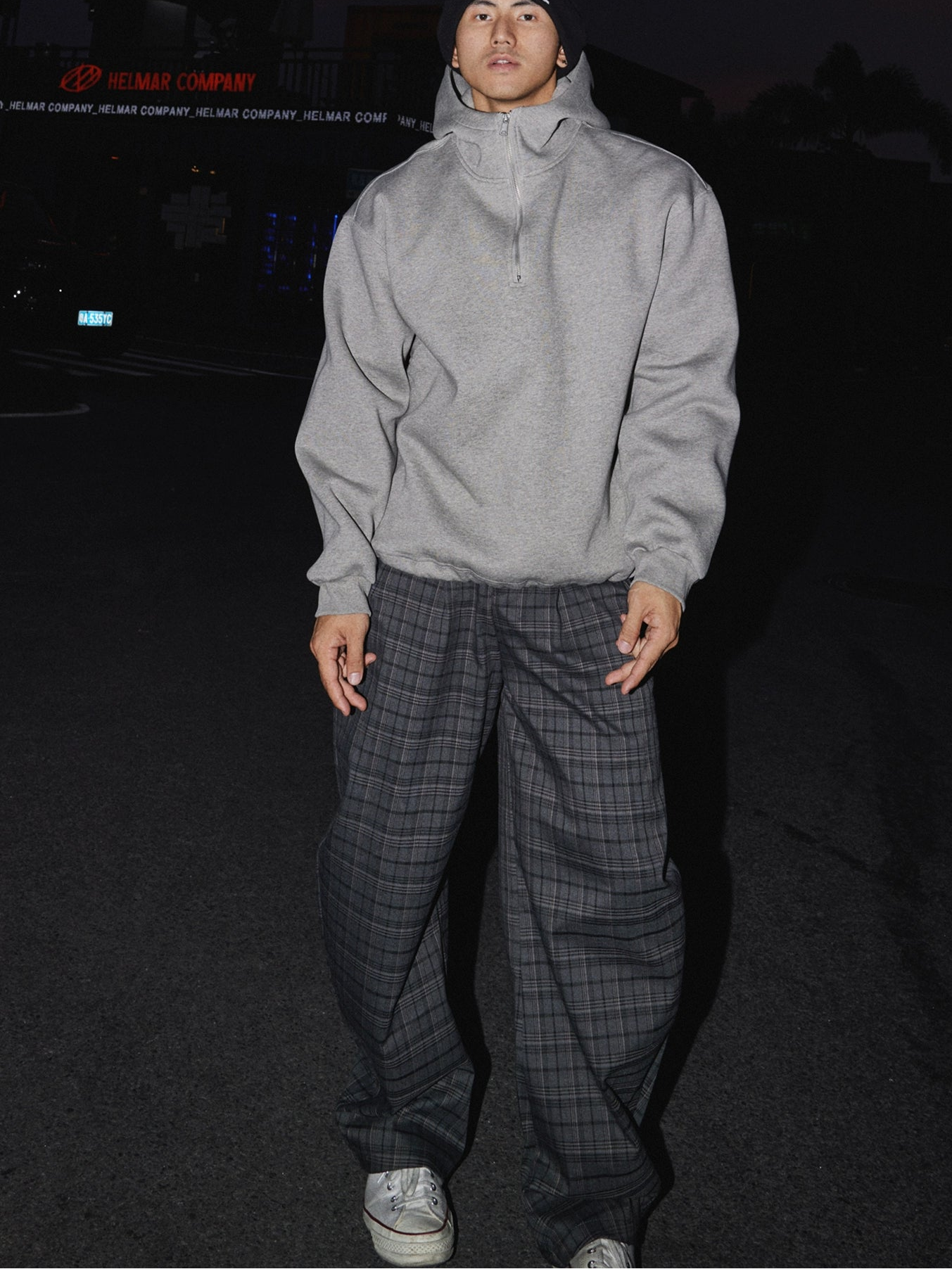 Steel Cloud Quarter Zip Pullover