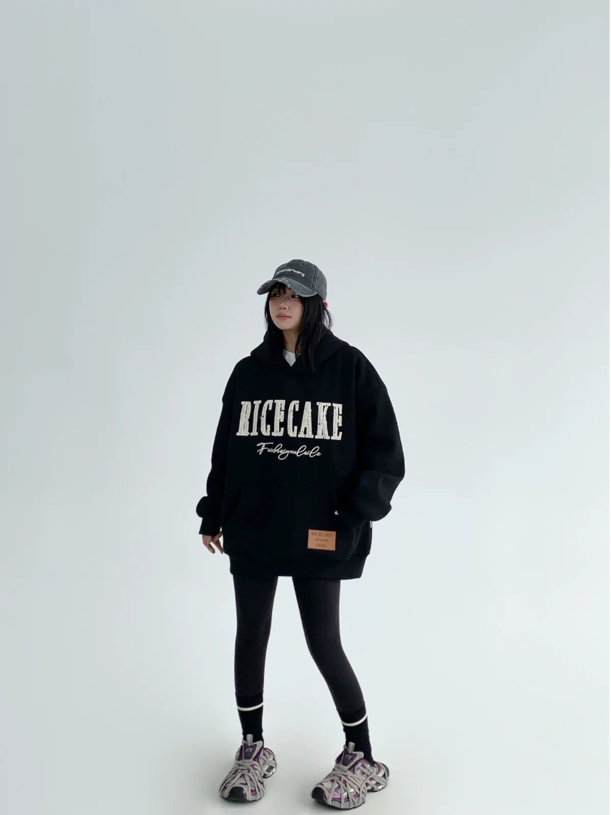 Oversize Bubble Logo Hoodie