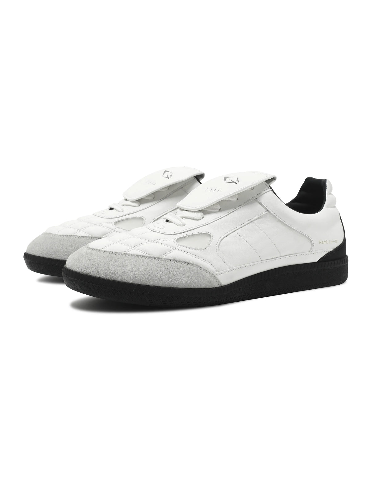 Ramble Retro Suede-Trim Sneakers