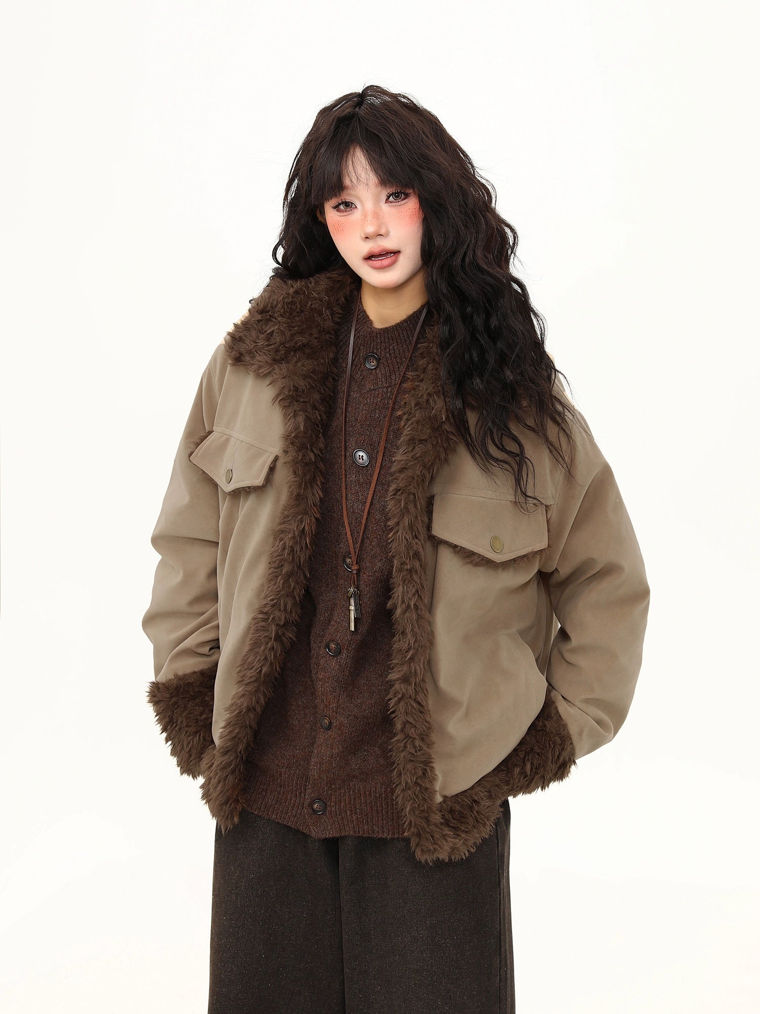 Cinnamon Trail Sherpa Lined Jacket