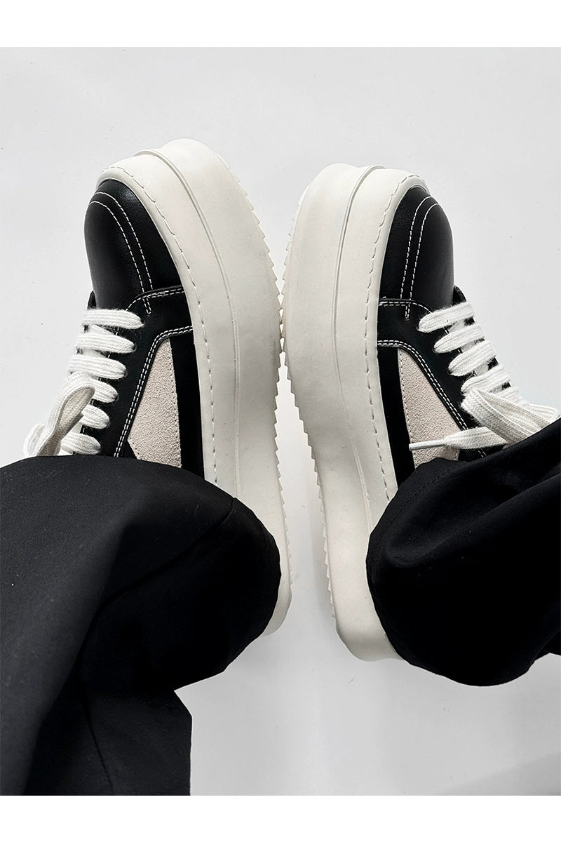 Chunky Elevated Sole Platform Sneakers