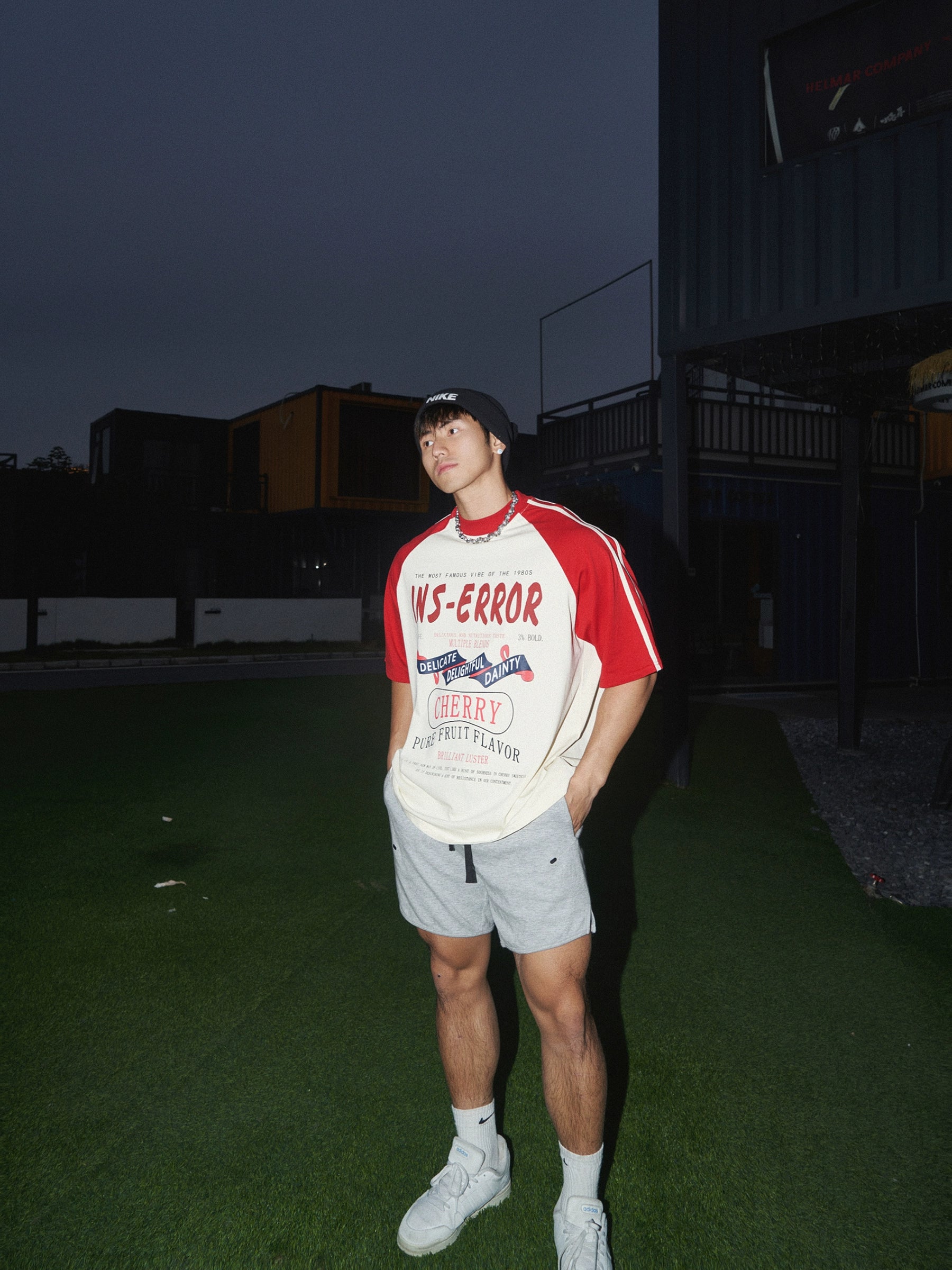 INS-ERROR Graphic Raglan Tee