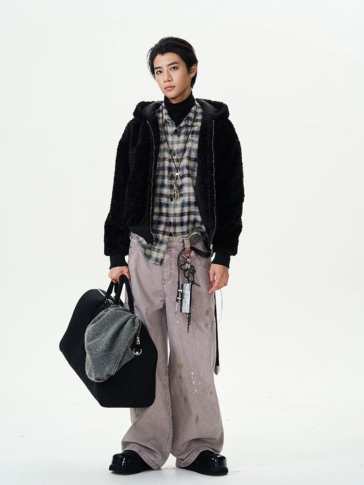 Alpine Fleece Hooded Bomber