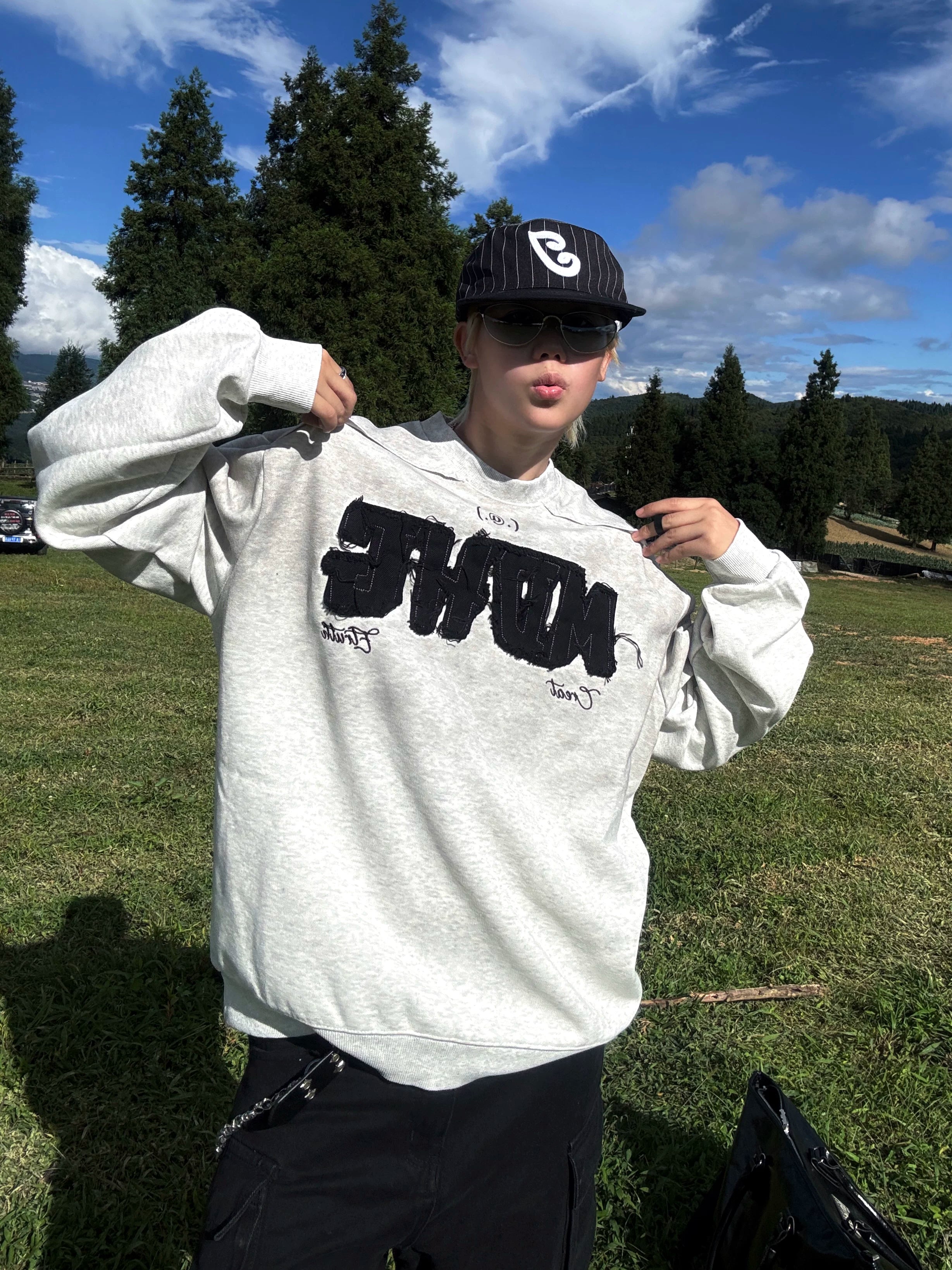 Cloudfield Rough-Cut Logo Sweatshirt