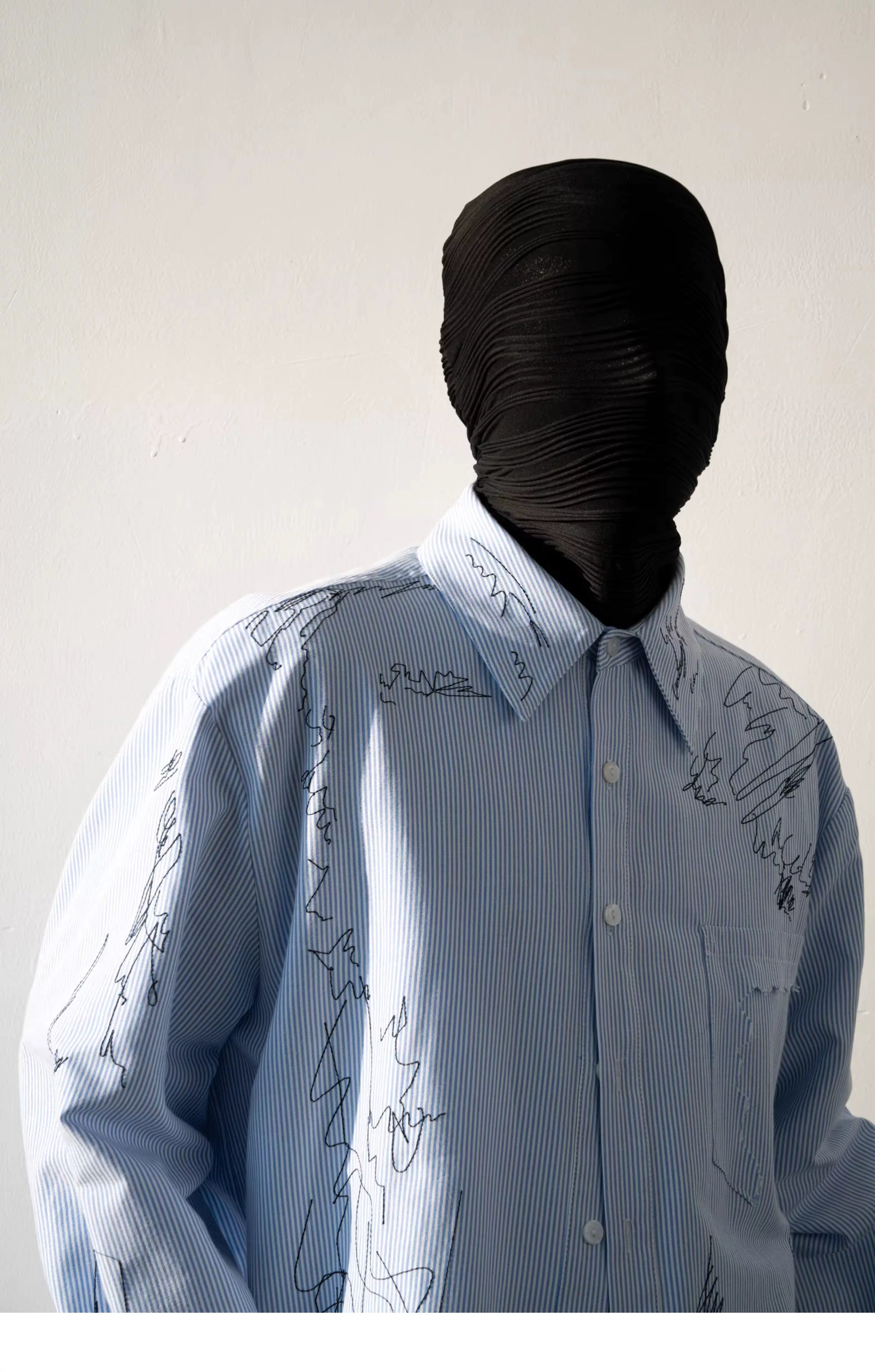 Skyline Scribble Stripe Shirt
