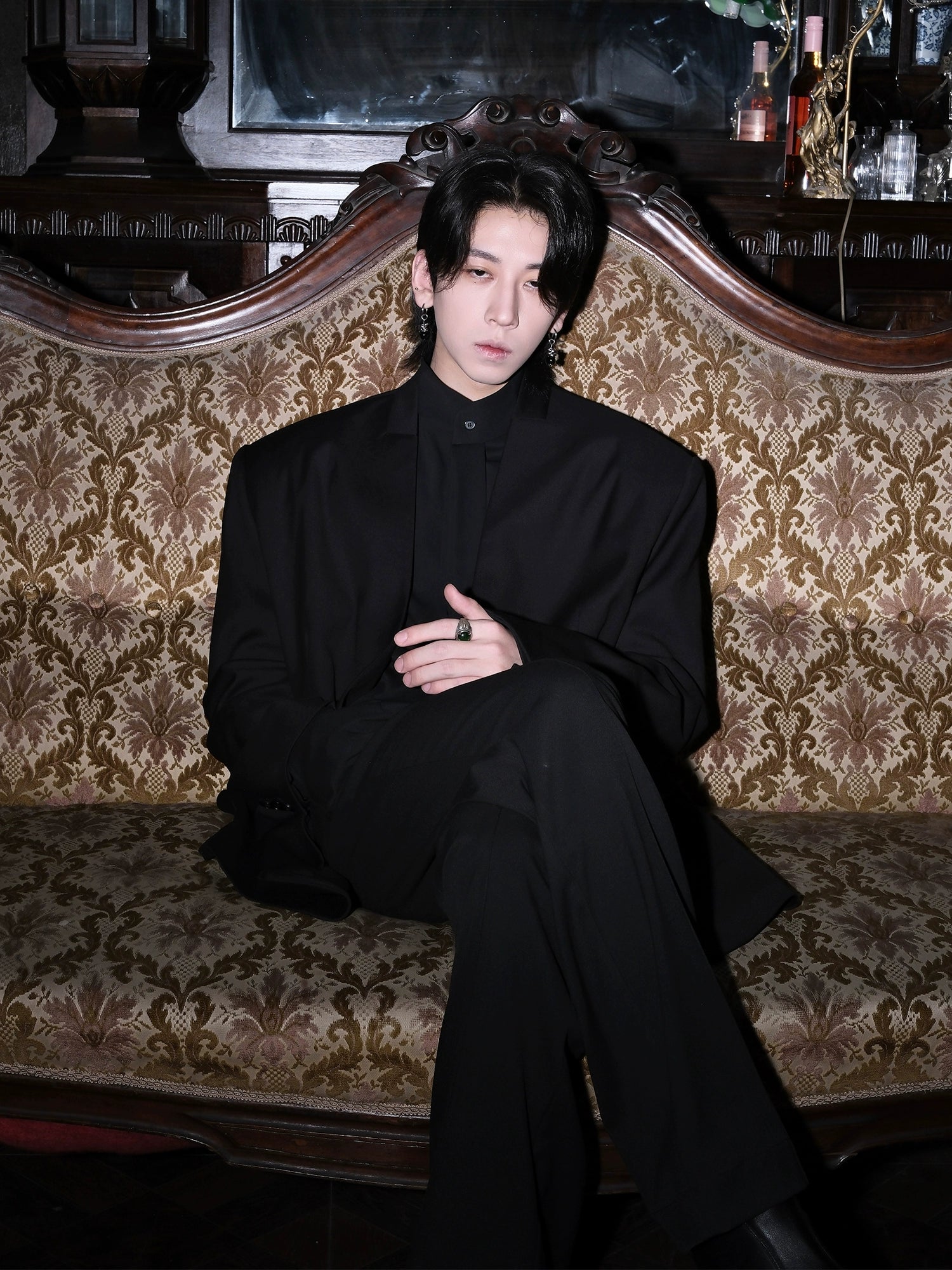 Shadowfold Minimalist Blazer