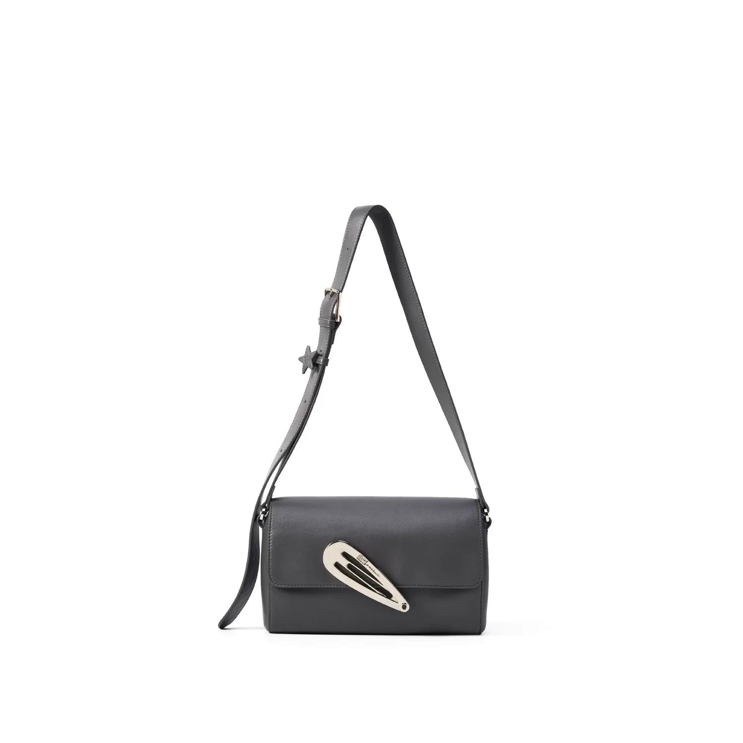 Sculptural Clip Flap Crossbody Bag - view 5