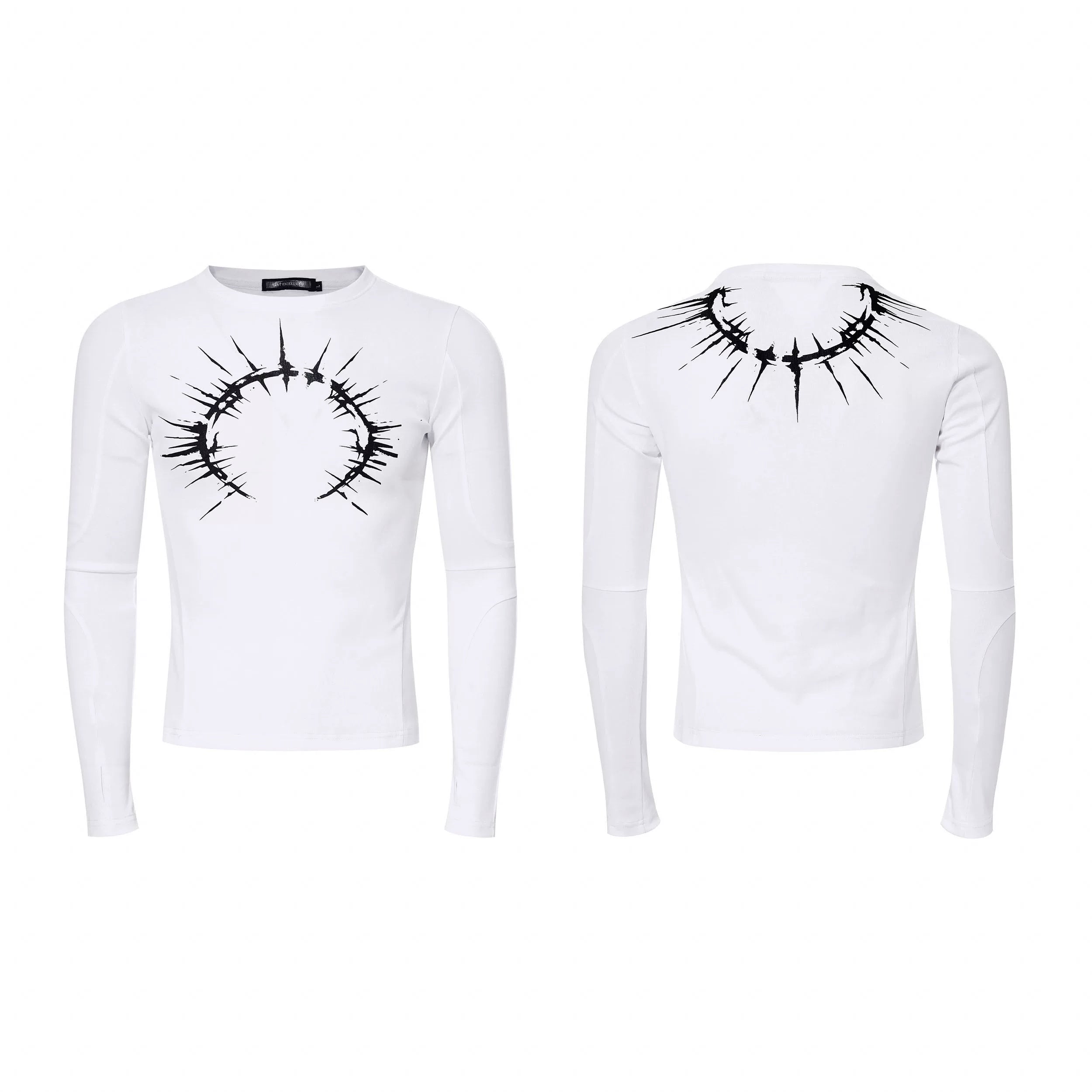 Eclipse Thorn Halo Long‑Sleeve Tee