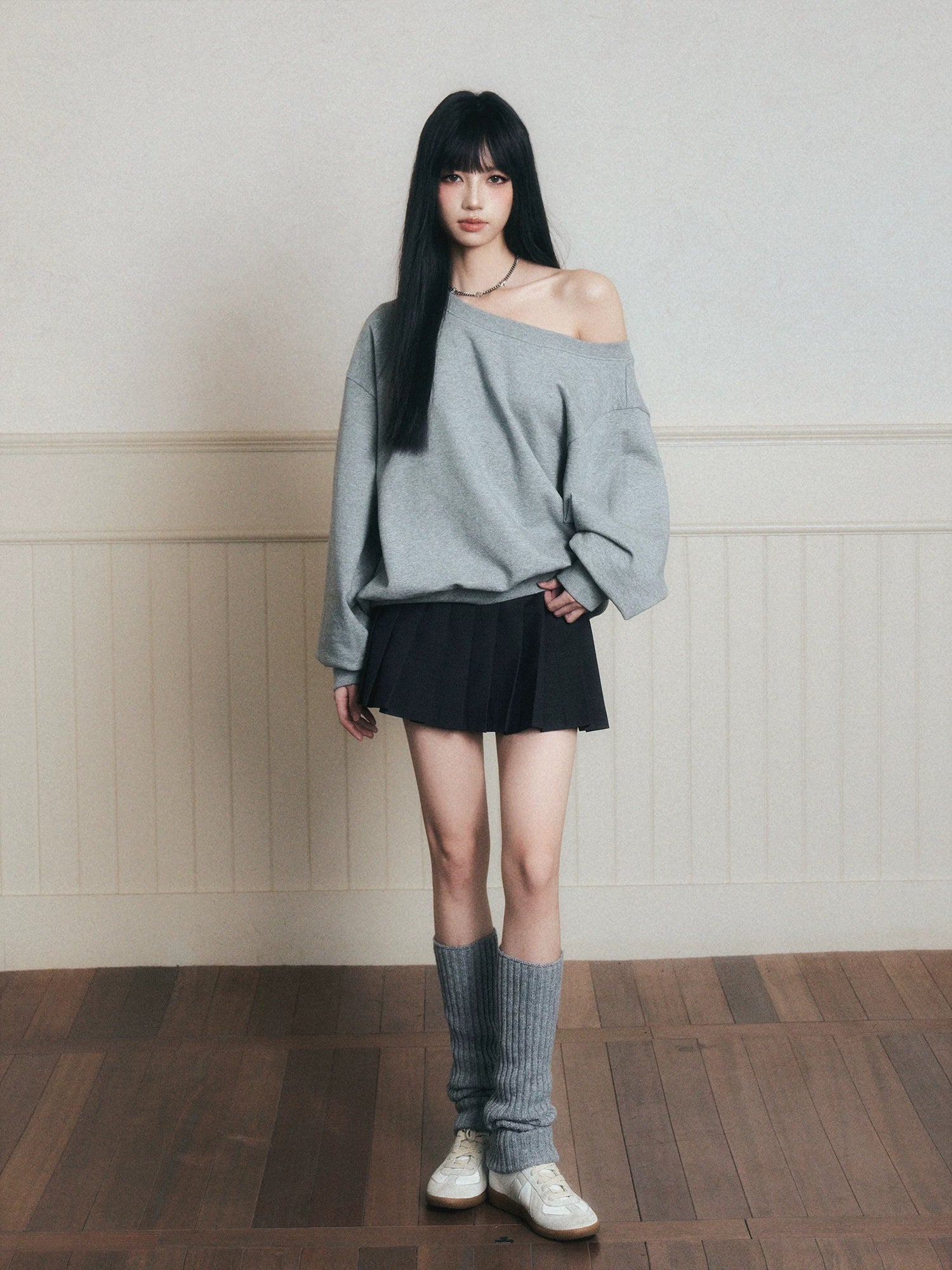 Campus Cloud Oversized Sweatshirt