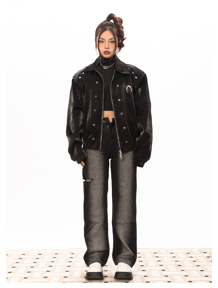 American Retro Street Casual Jacket - chiclara