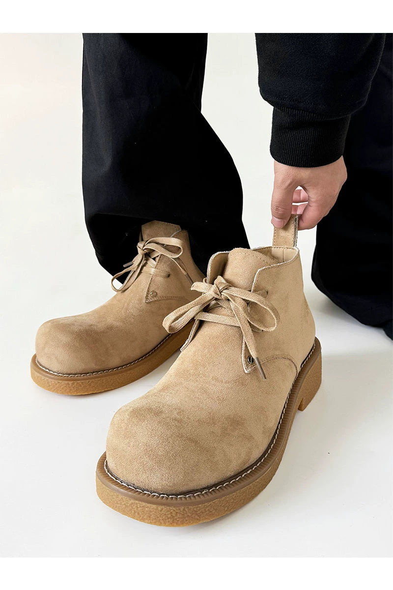 Chunky Suede Desert Boots