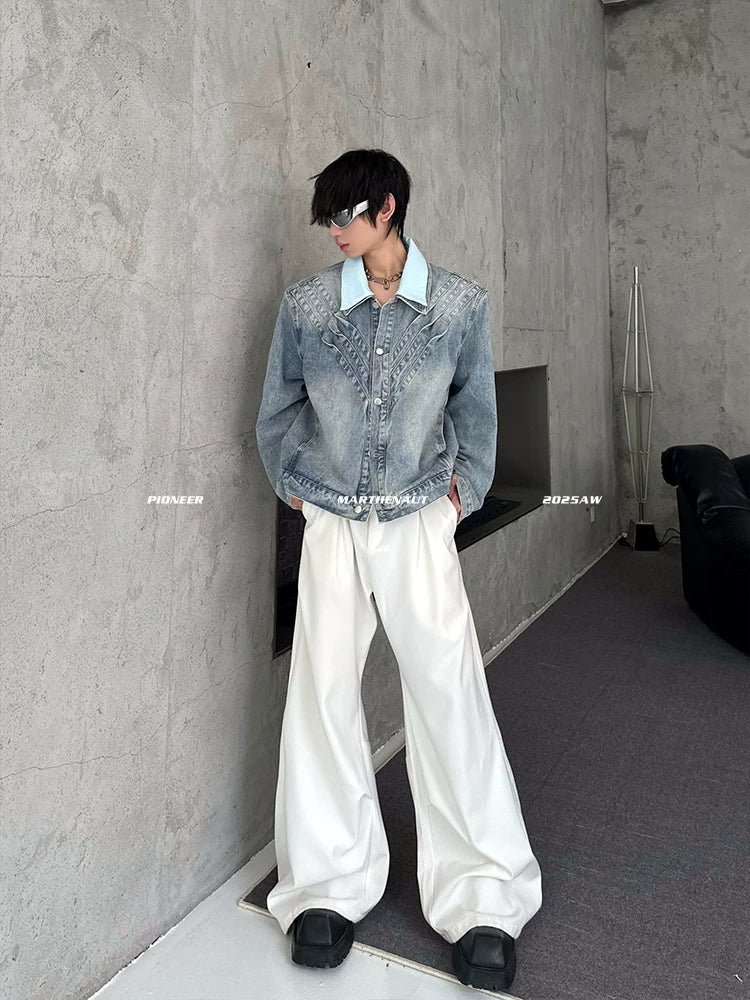 Skyline Chevron Denim Jacket