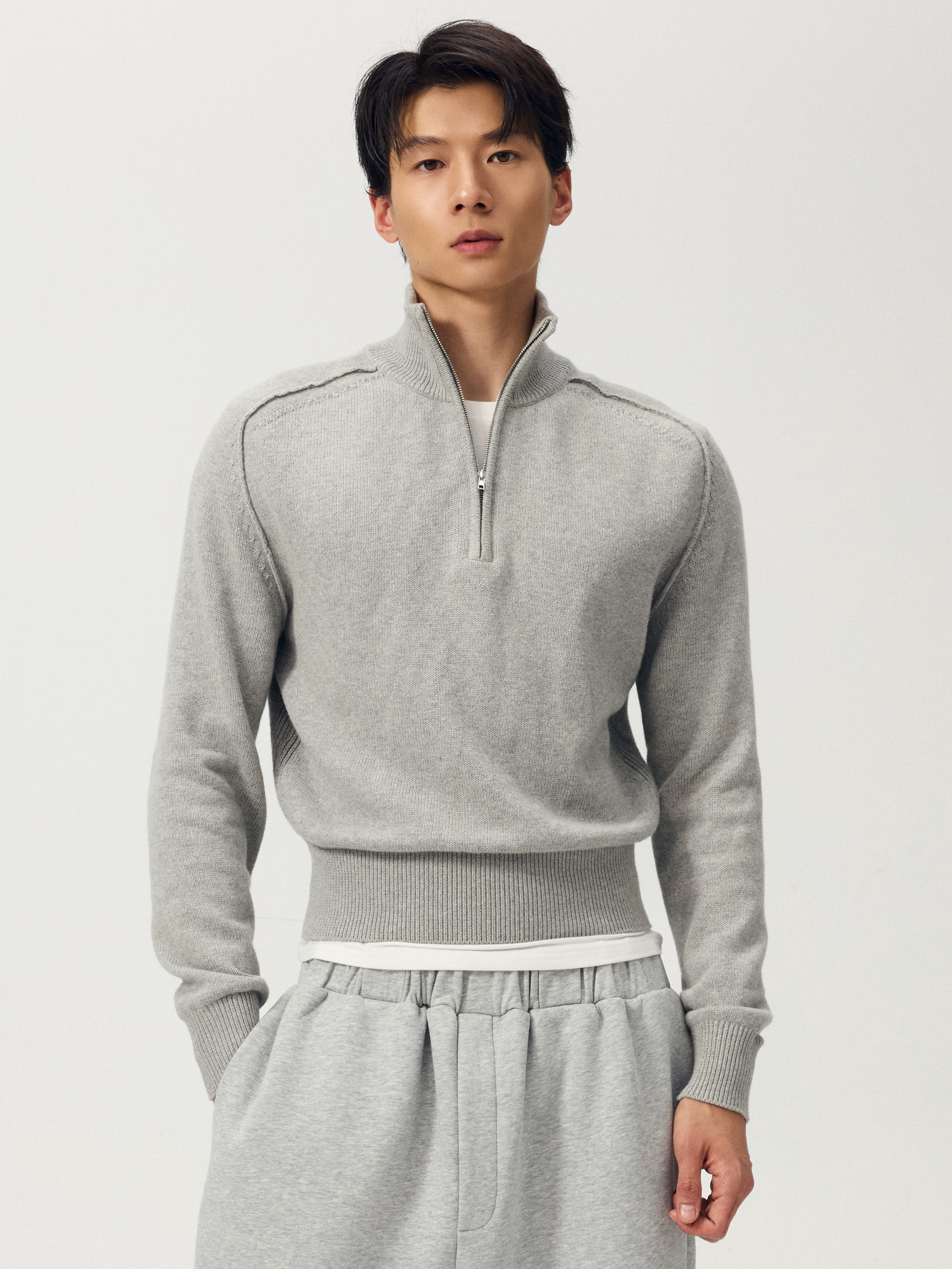 Frostline Quarter-Zip Knit Sweater