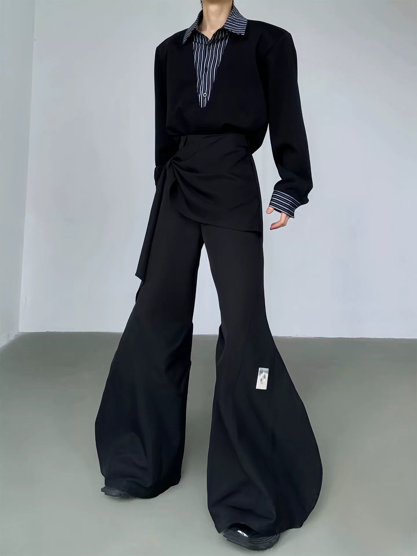 Cascade Sculpt Flare Trousers