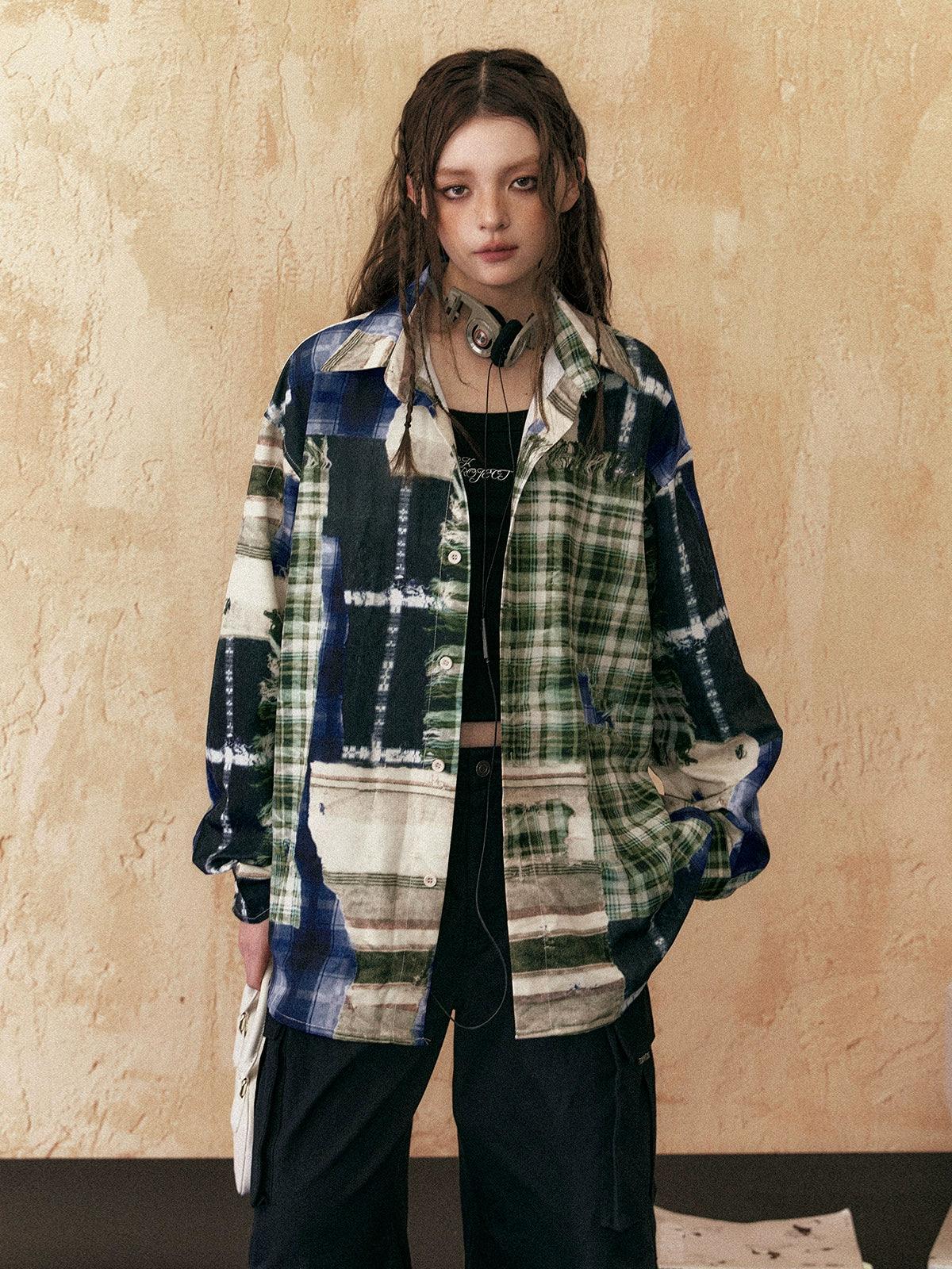 Flannel button up jacket on sale