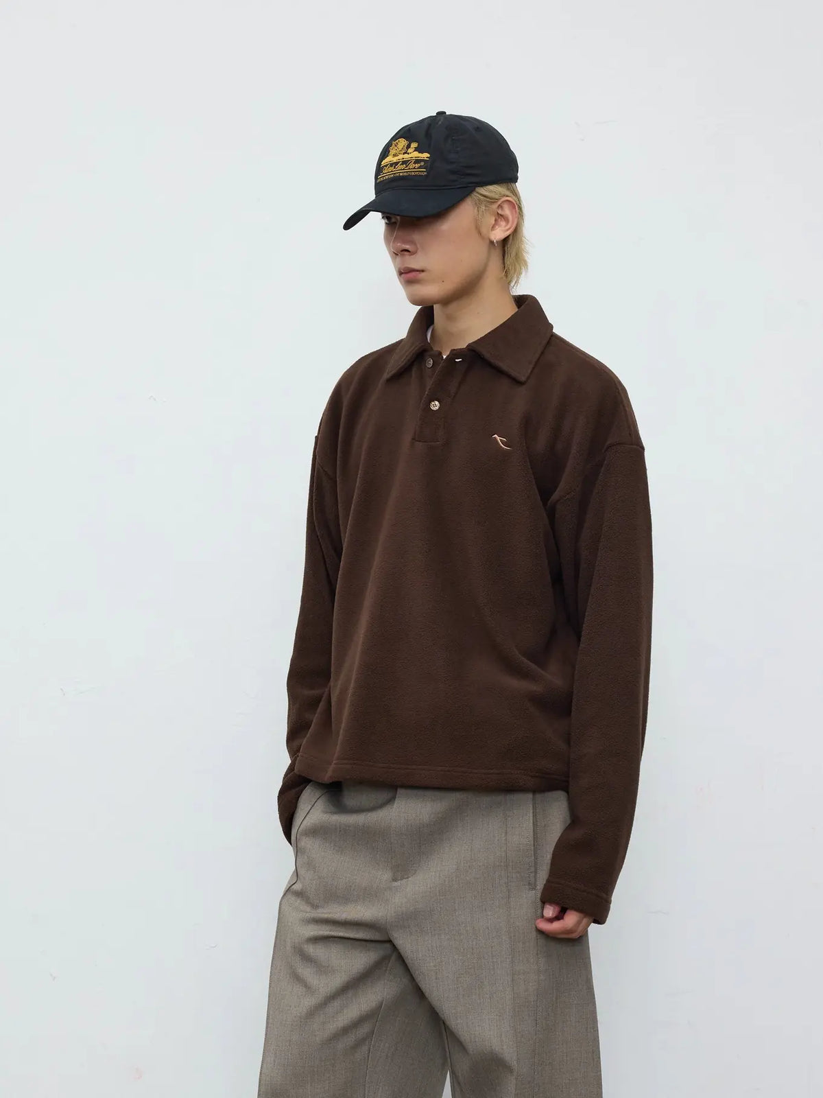 Marlow Long-Sleeve Knit Polo