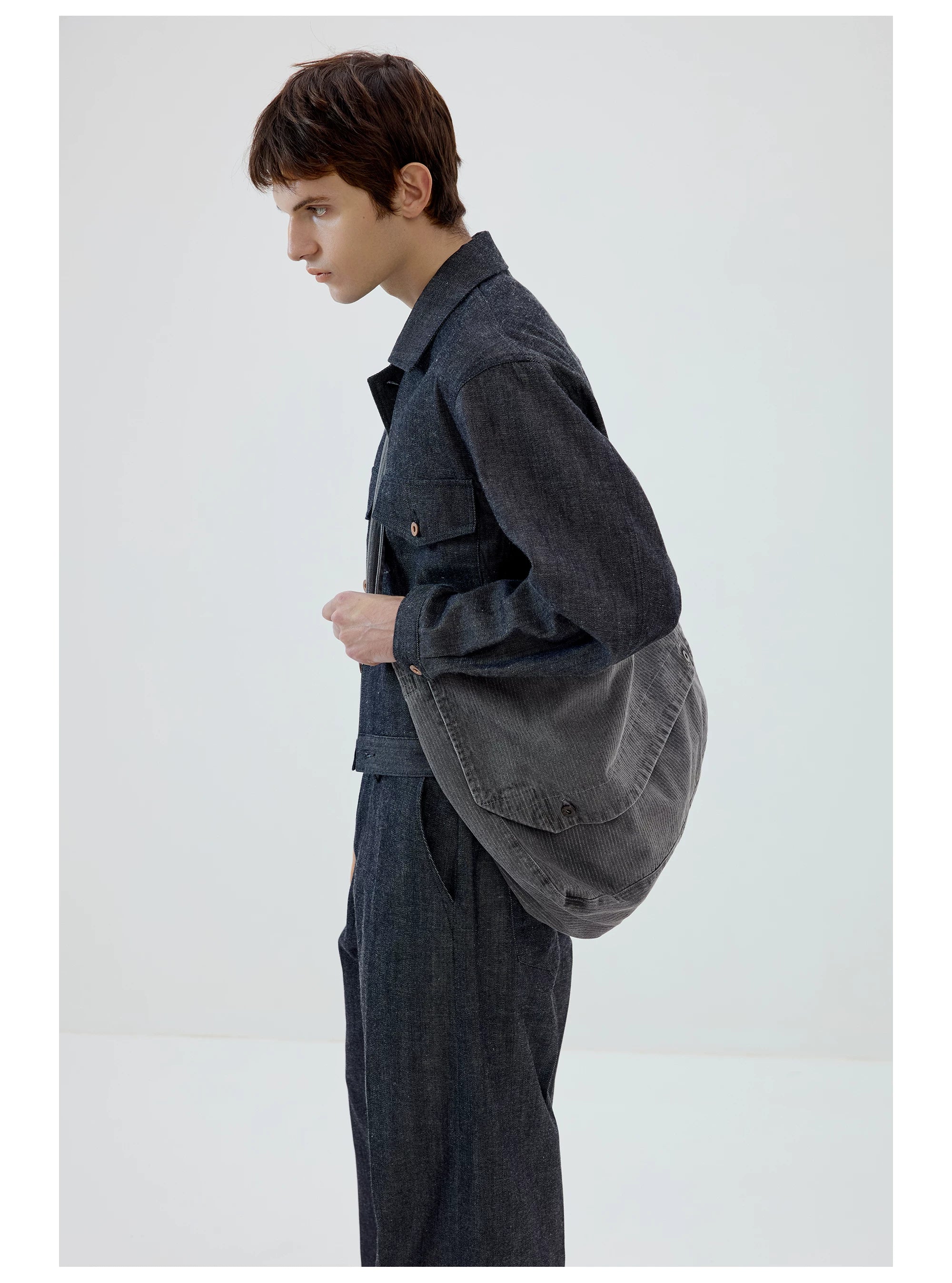Rawloom Cropped Denim Jacket